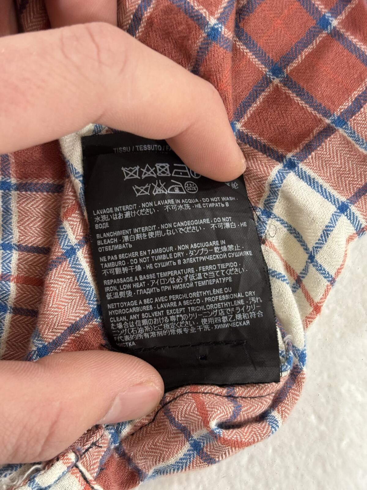 Saint Laurent Paris Saint Laurent Paris ss16 Surf Sound Flannel Size US S / EU 44-46 / 1 - 8 Thumbnail