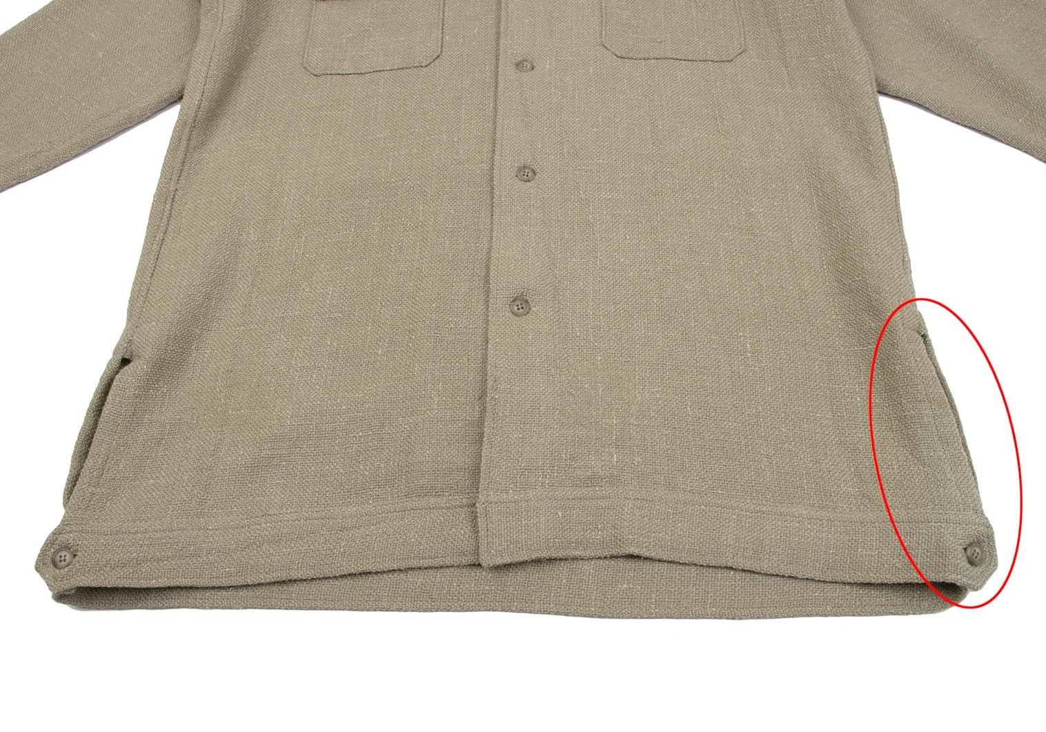 Yohji Yamamoto Yohji Yamamoto Wool T Flap Pocket Shirt Size US M / EU 48-50 / 2 - 12 Thumbnail