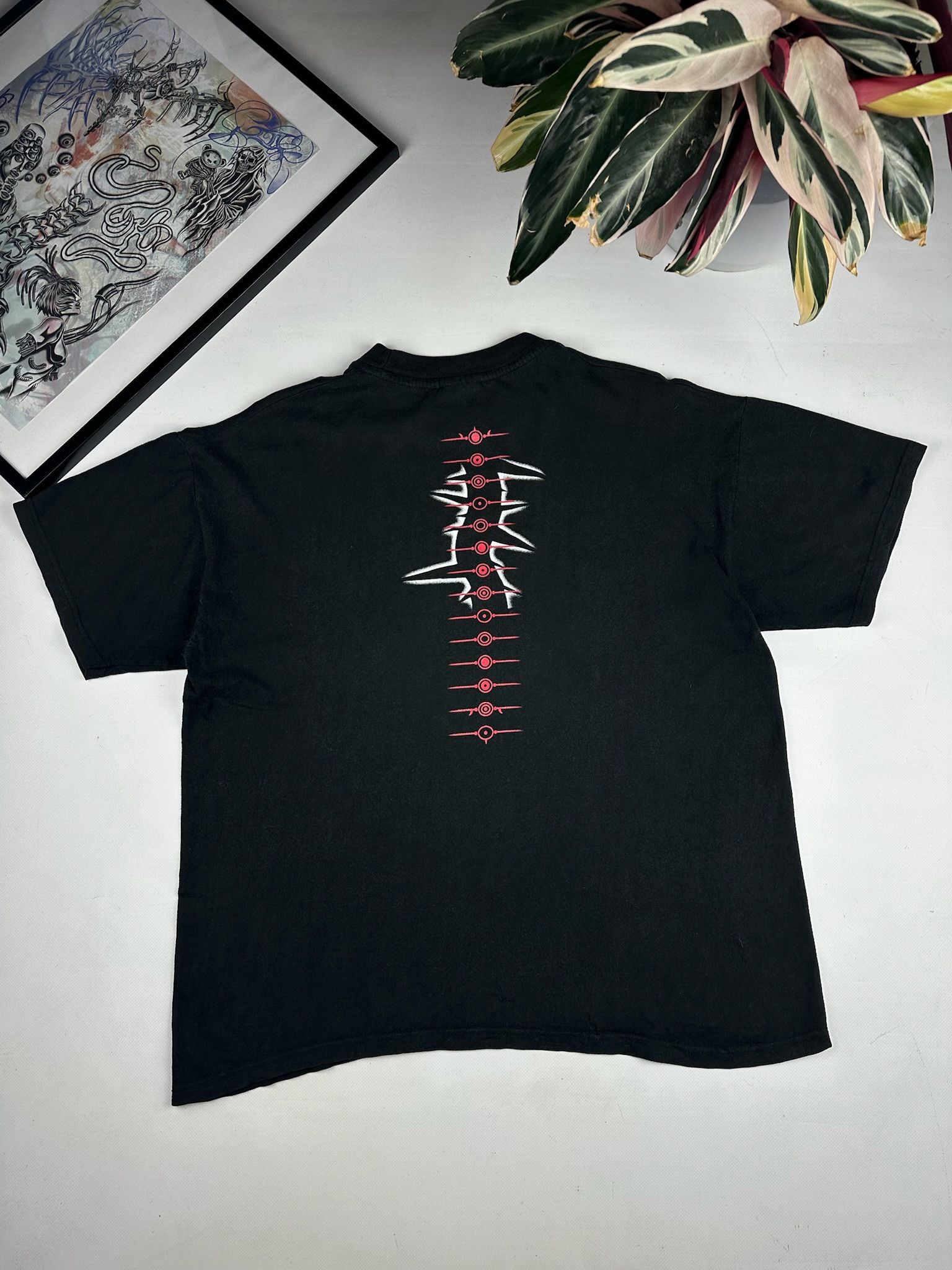 Band Tees Front 242 Industrial Metal 90s Vintage Tee L Size US L / EU 52-54 / 3 - 4 Thumbnail