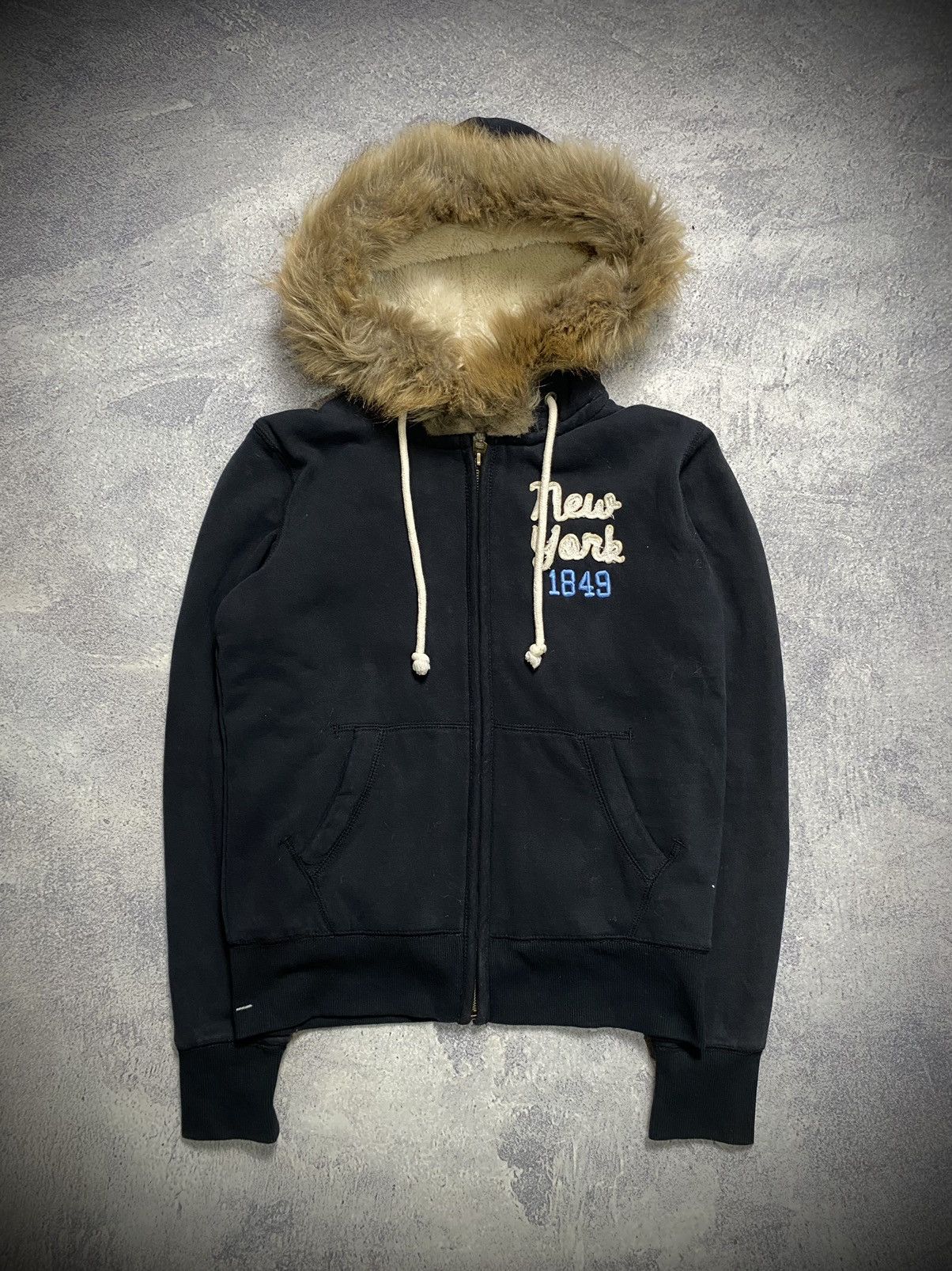 Japanese Brand WHO AU New York 1849 Fur Zip Hoodie Size US M / EU 48-50 / 2 - 2 Thumbnail
