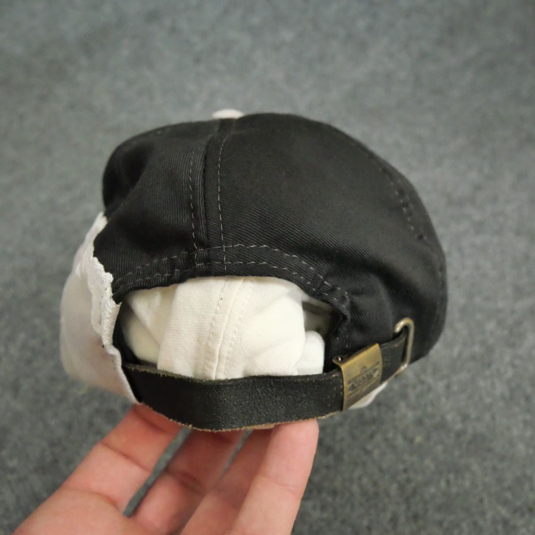 Vintage VINTAGE Chevy Hat Adult Mens Black Grey Strap Back Saw Tooth Rip 90s Y2K Snapback One Size Black Mens Vintage 90s Size ONE SIZE - 5 Thumbnail