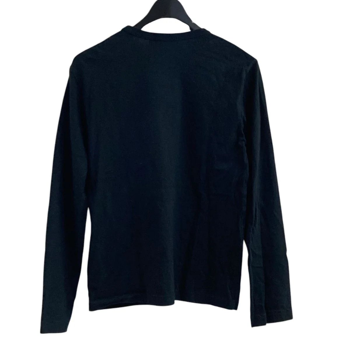 Comme des Garcons × Comme des Garcons Black Bowtie Long Sleeve Tee Size M / US 6-8 / IT 42-44 - 2 Thumbnail