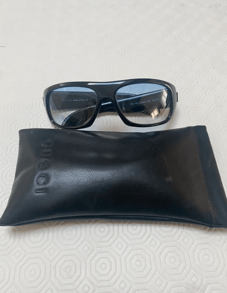 Gucci GUCCI Sunglasses Shield Rimless Wrap GG Vintage Size ONE SIZE - 3 Thumbnail