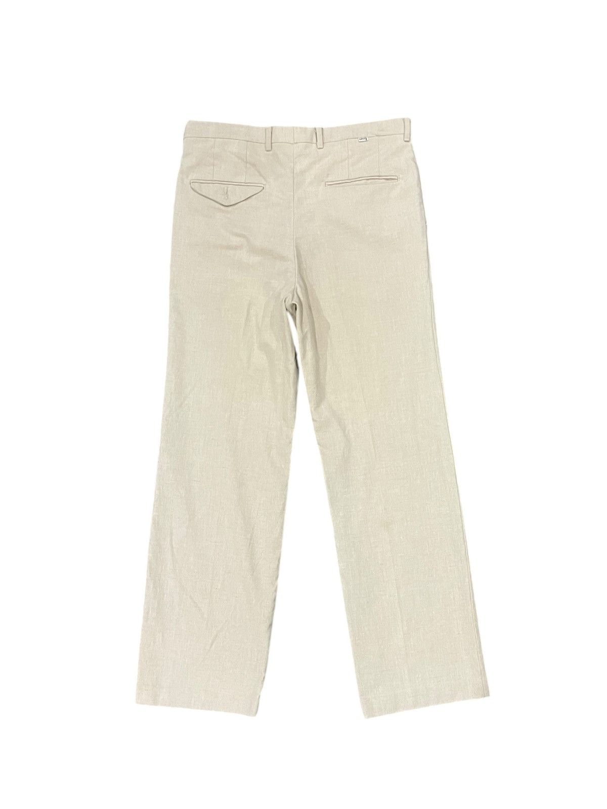 Levi's Vintage 1970s Levis Trim Cut Mods Old Money Style Trouser Size US 32 / EU 48 - 10 Thumbnail