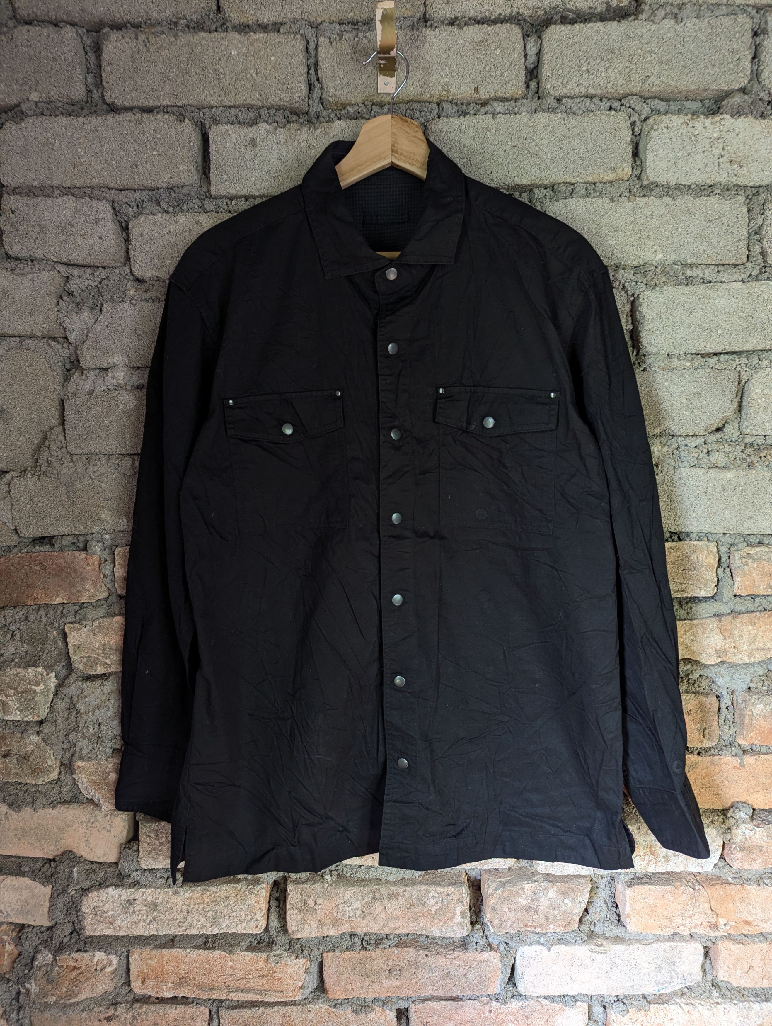 Kansai Yamamoto KANSAI SNAP BUTTON LONG SLEEVE SHIRT Size US XL / EU 56 / 4 - 1 Thumbnail