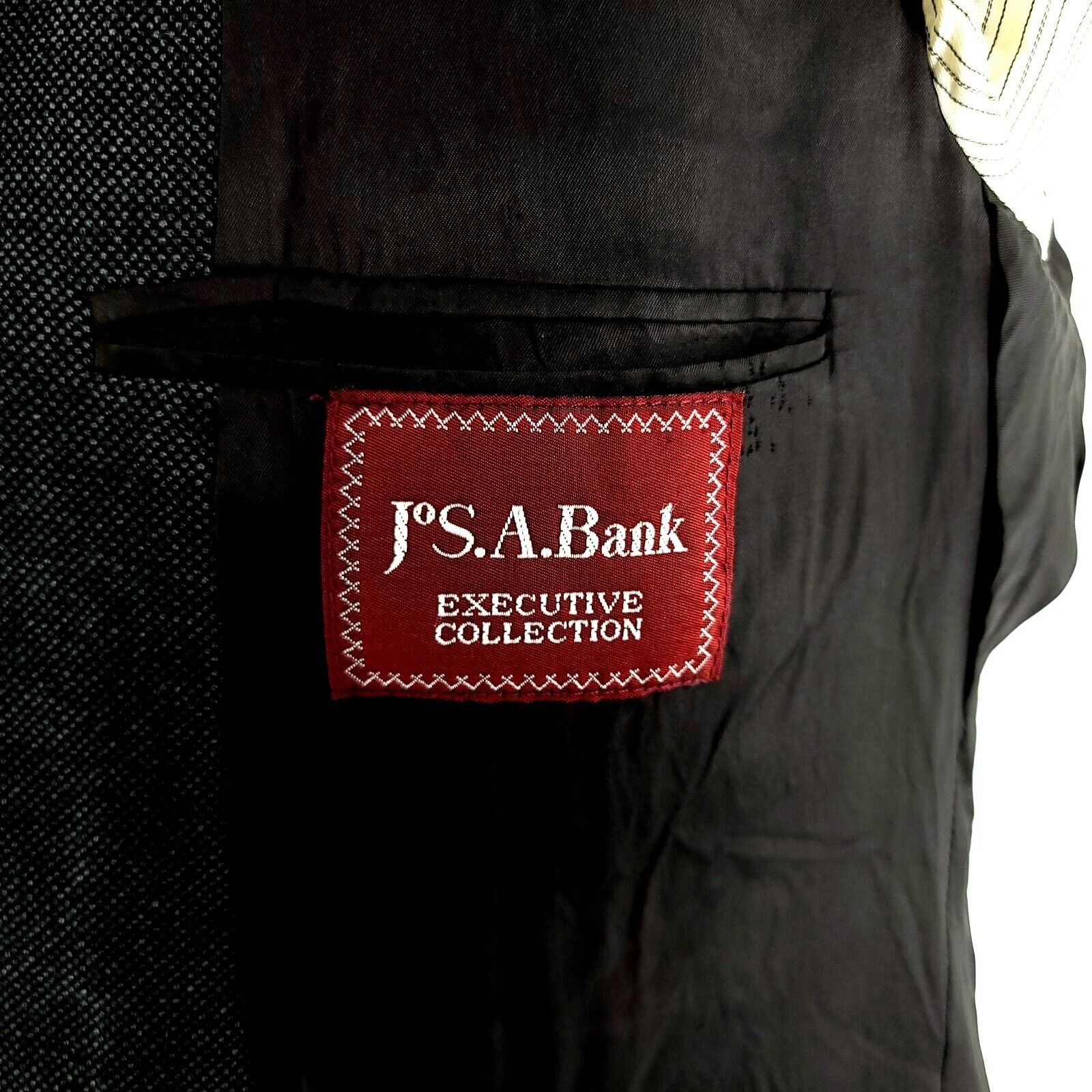Jos. A. Bank Jos A Bank Thick Wool Executive Collection 2 Button Sport Co Size 40R - 7 Thumbnail