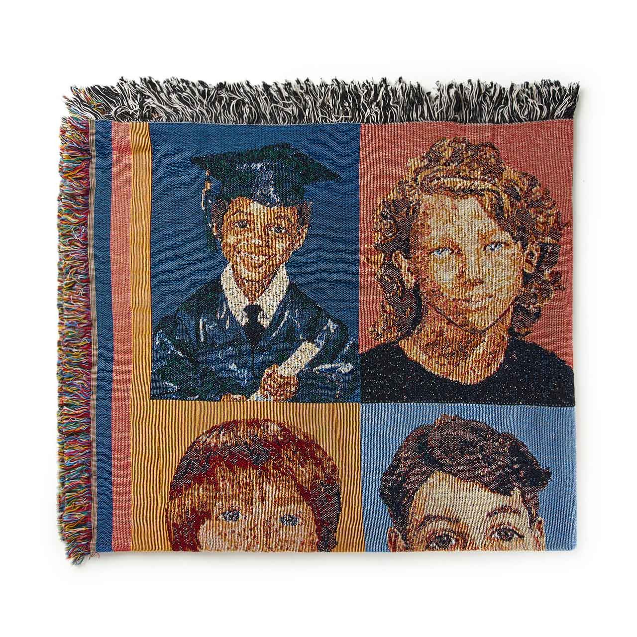 fucking awesome class photo blanket