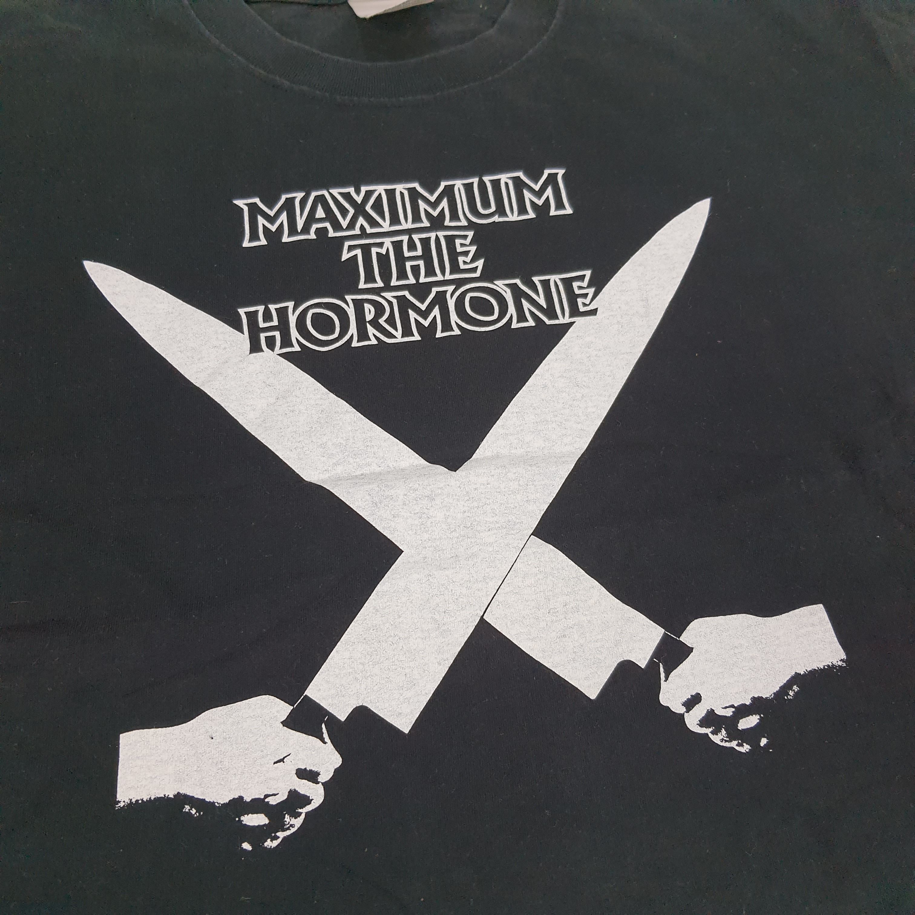 Band Tees × Japanese Brand × Vintage Vintage Maximum The Hormine Japan Rock Band Tshirt Size US L / EU 52-54 / 3 - 4 Thumbnail