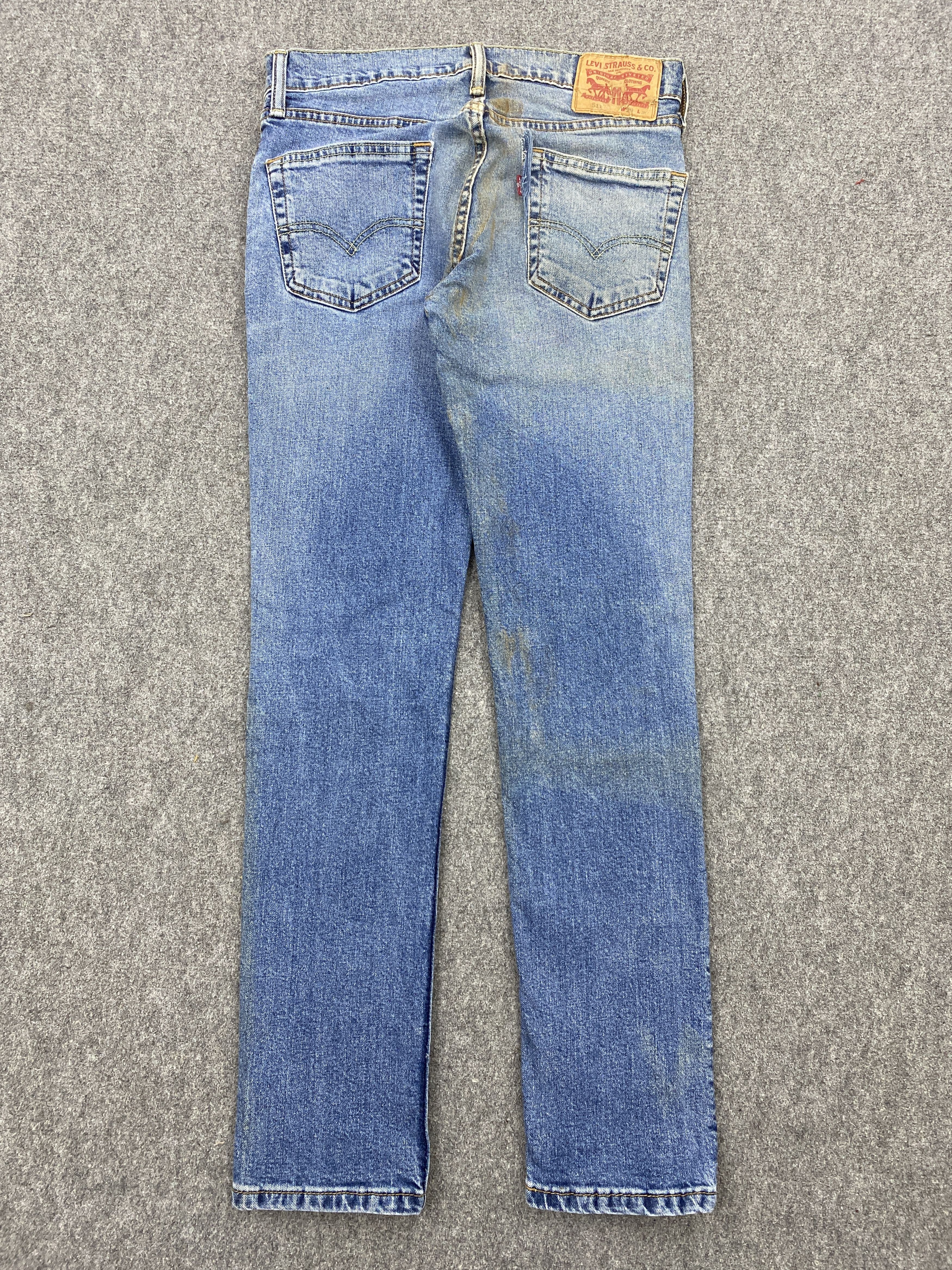 Levi's Vintage Distressed Levis 511 Faded Blue Jeans S0033 28x29 Size US 28 / EU 44 - 3 Thumbnail