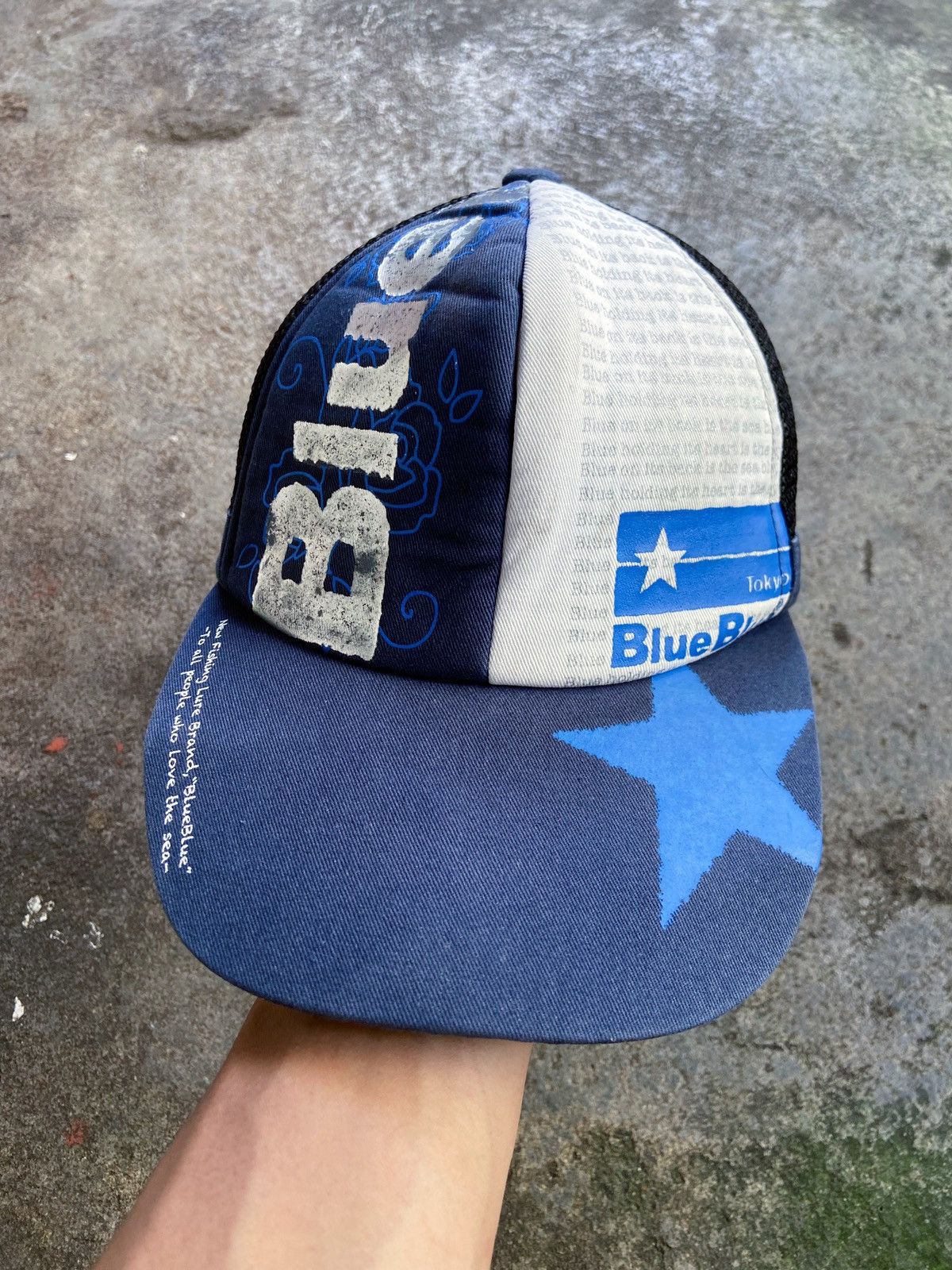 Japanese Brand BLUE BLUE TOKYO CAPS Size ONE SIZE - 1 Thumbnail