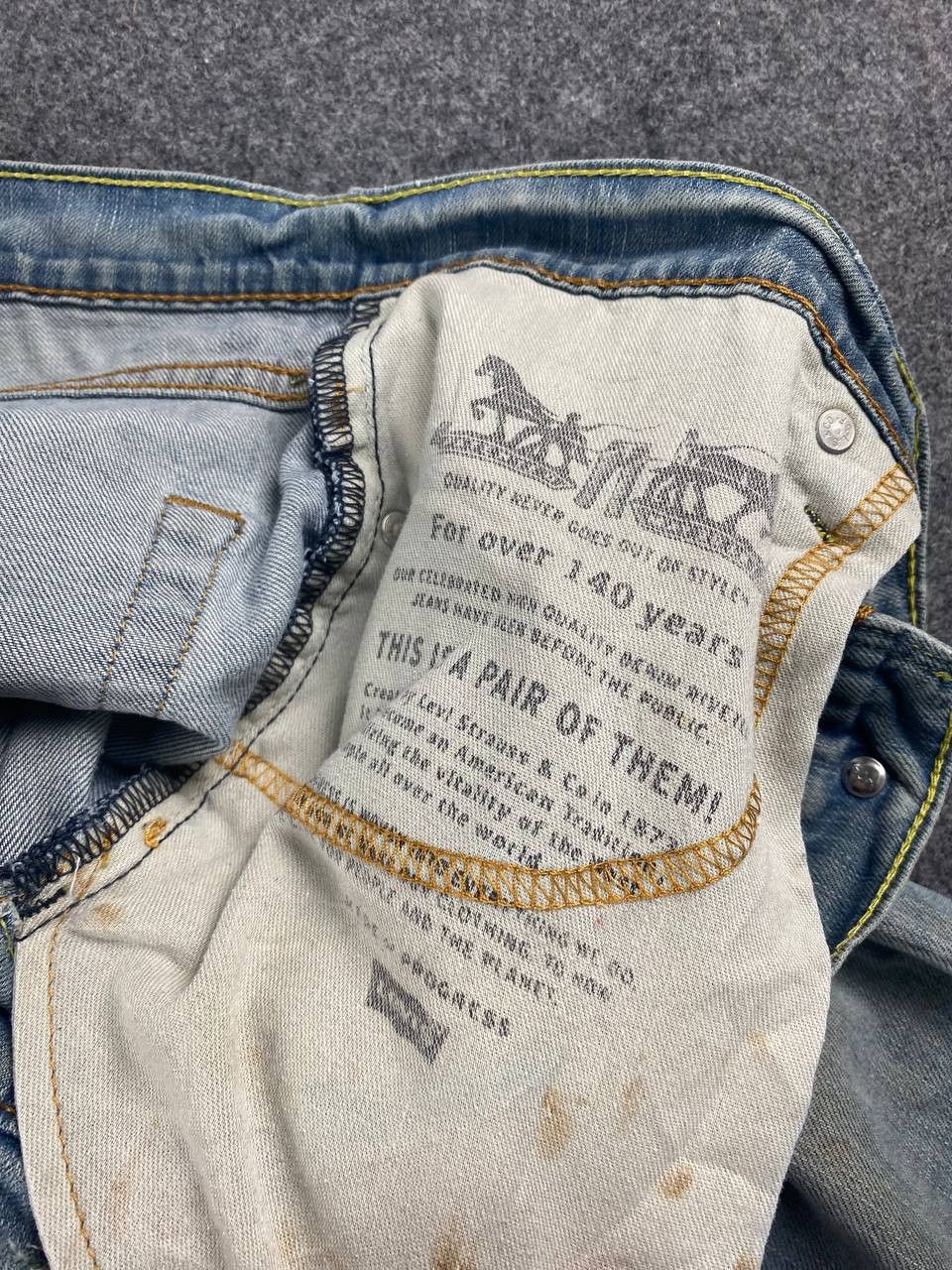 Levi's levis 511 slim distressed denim Size US 36 / EU 52 - 15 Thumbnail