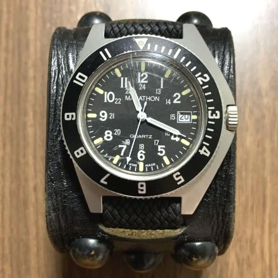 Undercover UNDERCOVER Studded Leather Strap Watch Black Size ONE SIZE - 2 Thumbnail