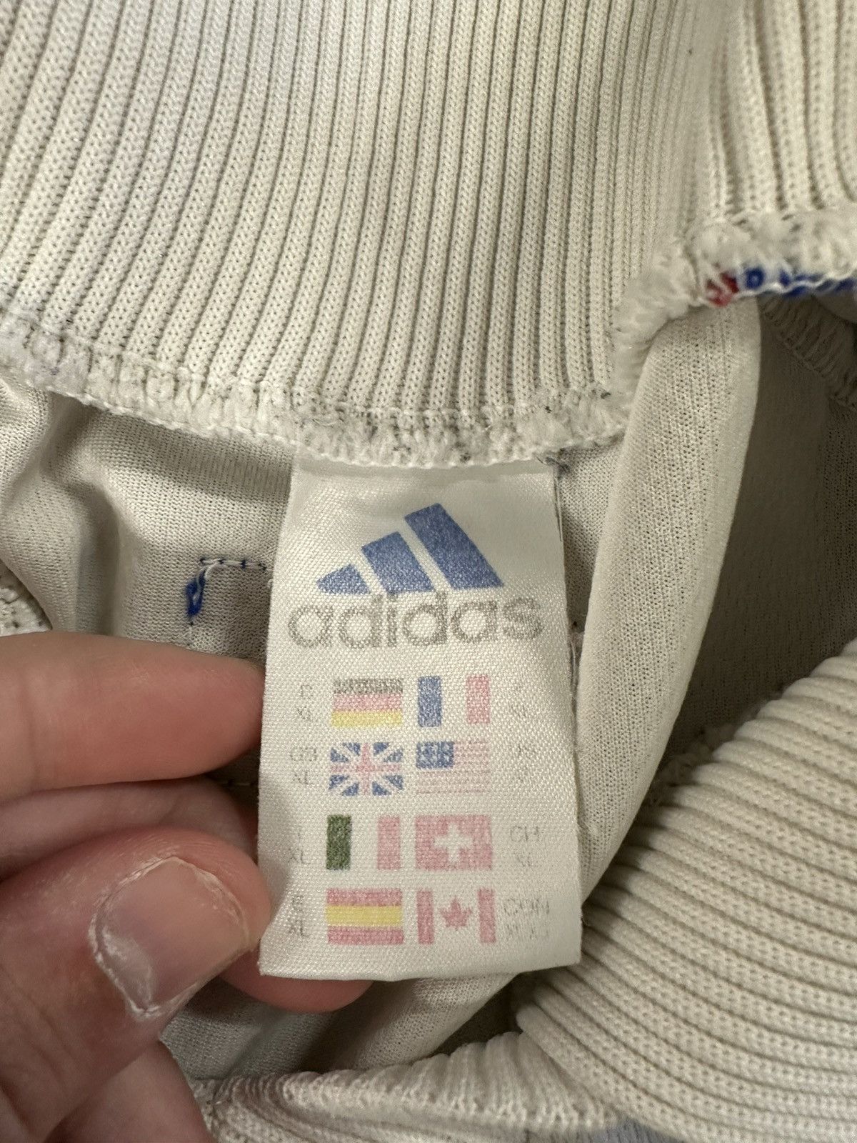 Adidas × Vintage Vintage 1998 Adidas 98-00 France World Cup Soccer Jersey Size US XL / EU 56 / 4 - 14 Thumbnail