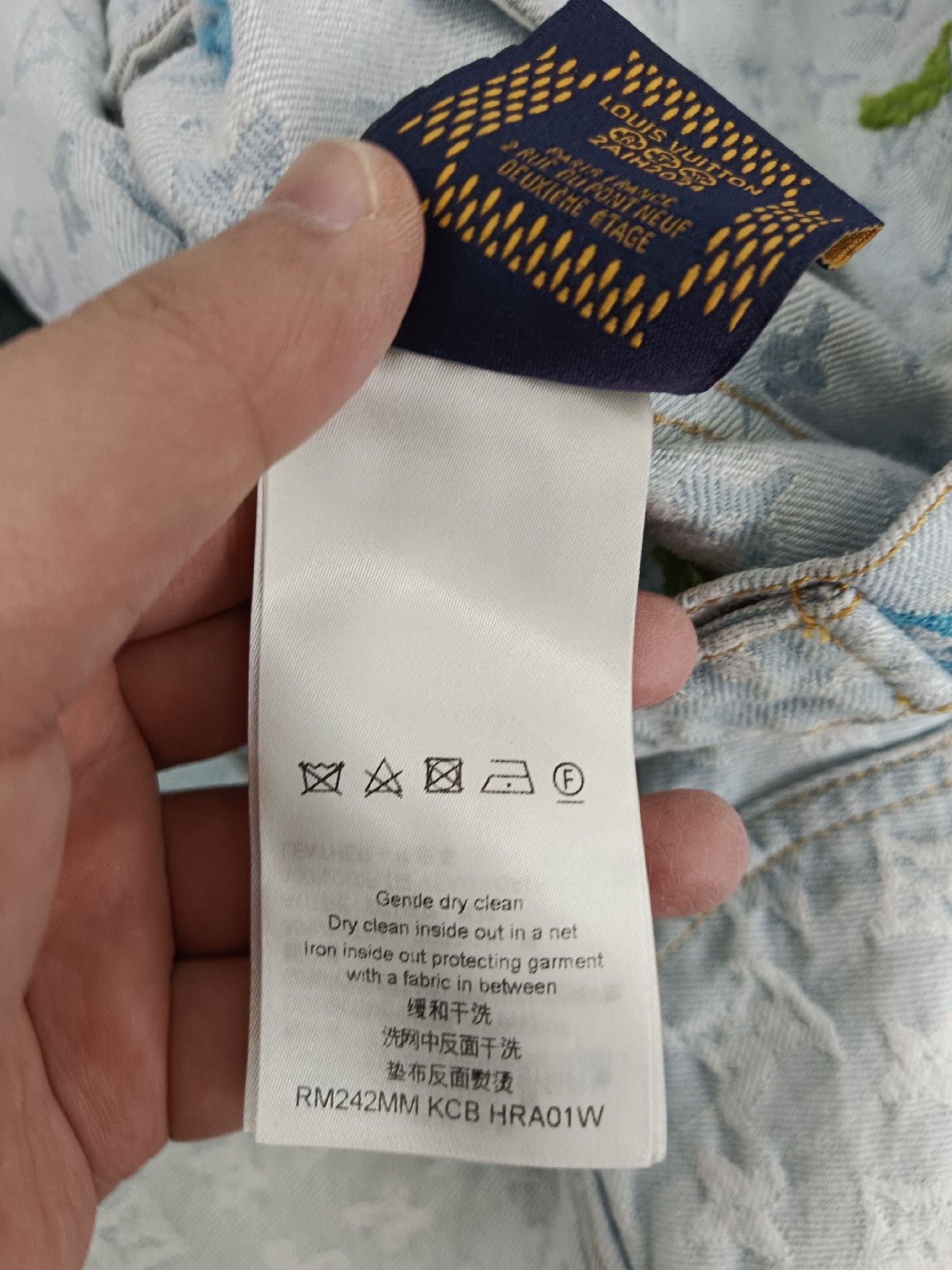 Louis Vuitton Louis Vuitton Full Print Jean Jacket Nextarrow-2412 Size US M / EU 48-50 / 2 - 5 Thumbnail