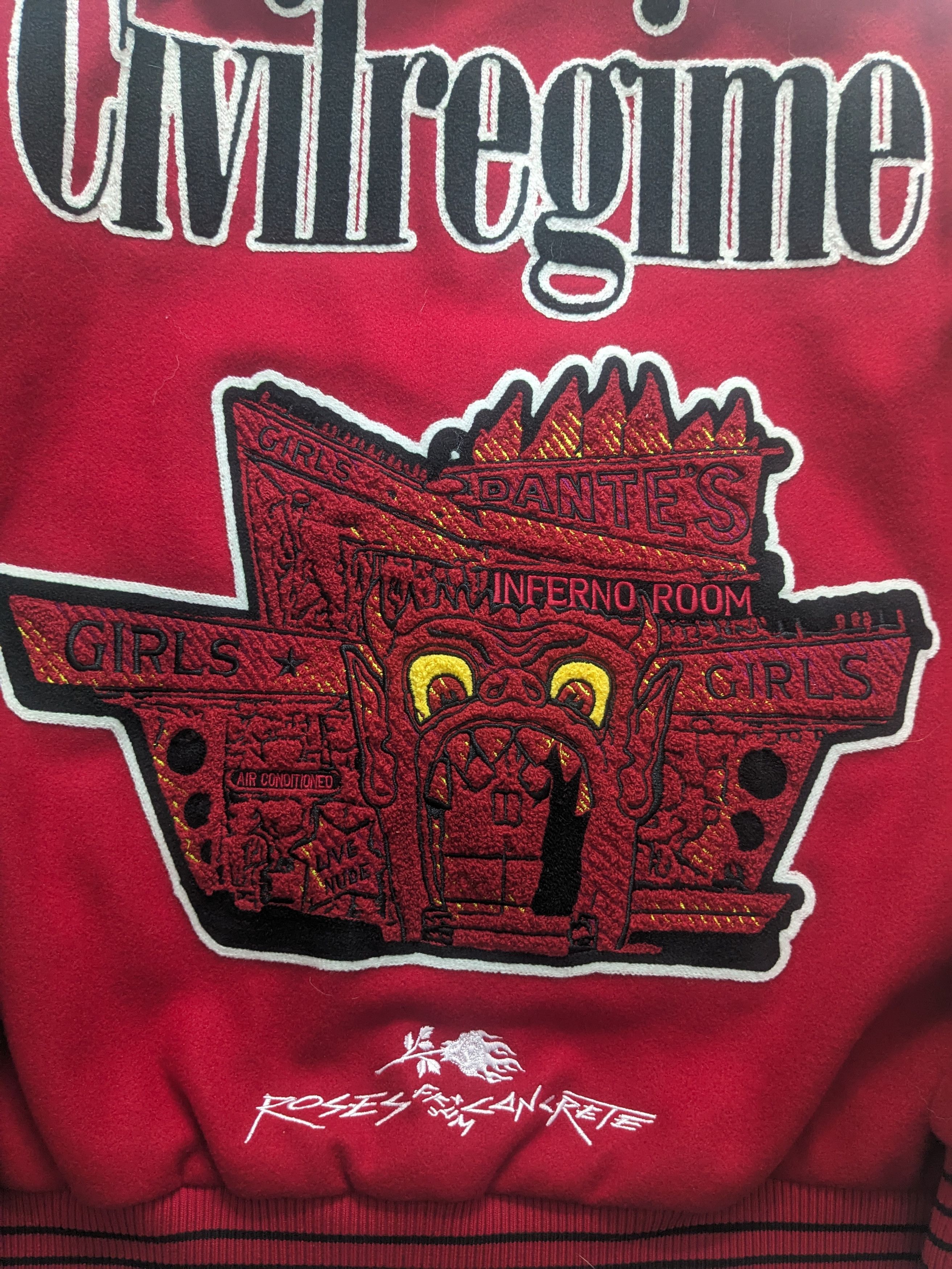 Civil Regime Civil Regime X Beetlejuice Collab Varsity Jacket Size US M / EU 48-50 / 2 - 10 Thumbnail