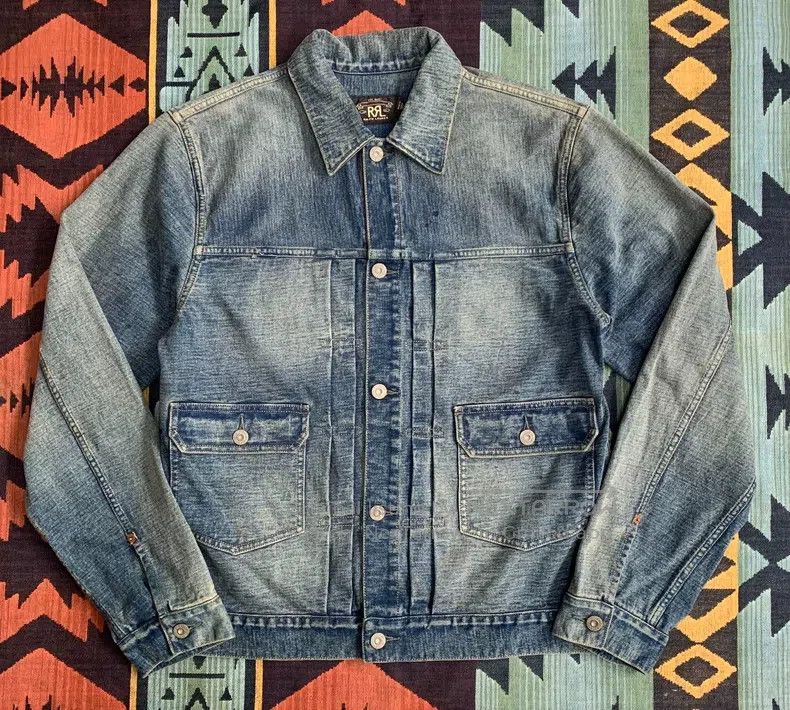 RRL Ralph Lauren RRL Ralph Lauren Indigo cotton ultra soft denim jacket Size US M / EU 48-50 / 2 - 1 Thumbnail