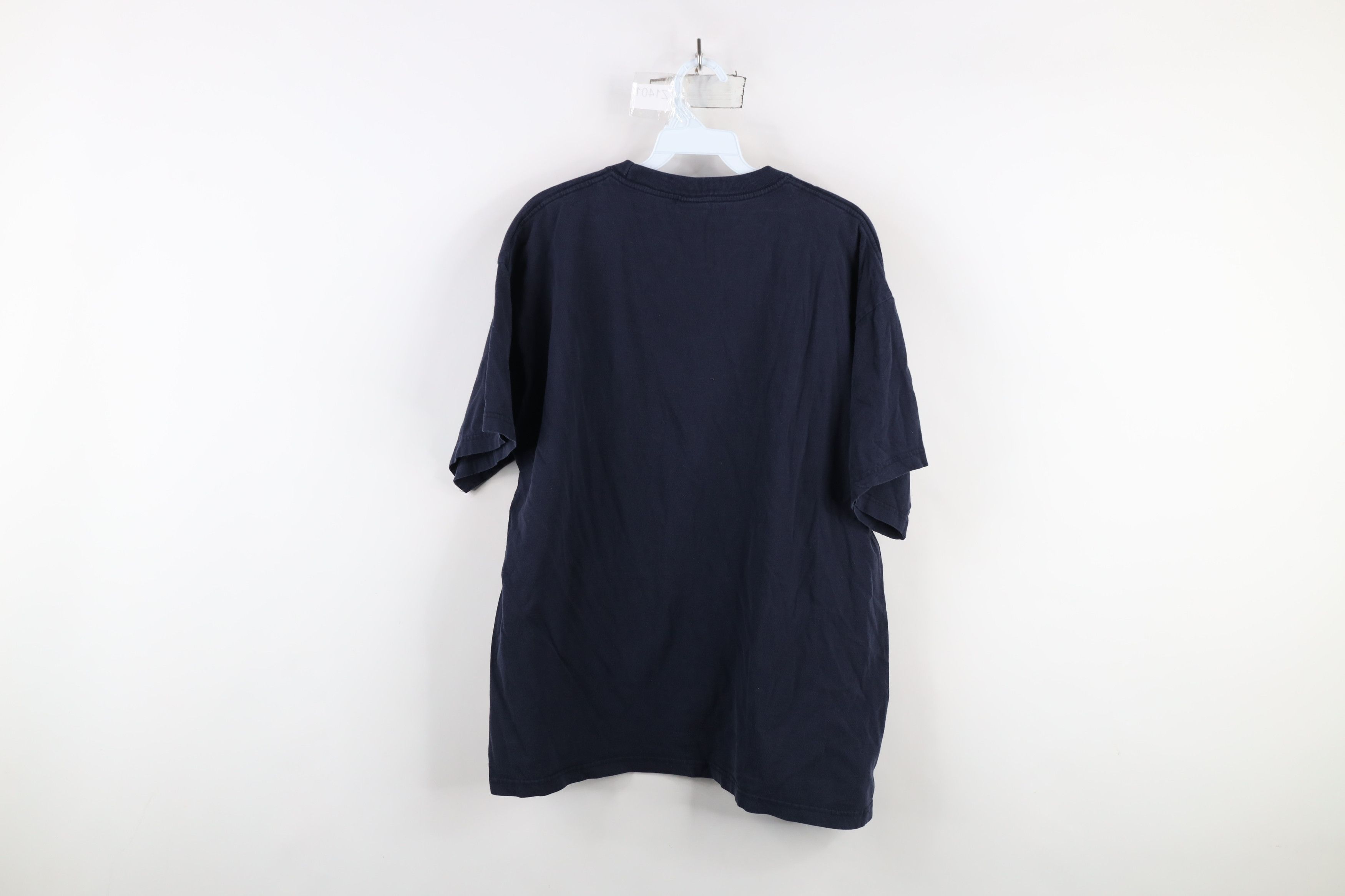 Vintage Vintage 90s Oxford University England T-Shirt Navy Blue Size US XL / EU 56 / 4 - 8 Thumbnail