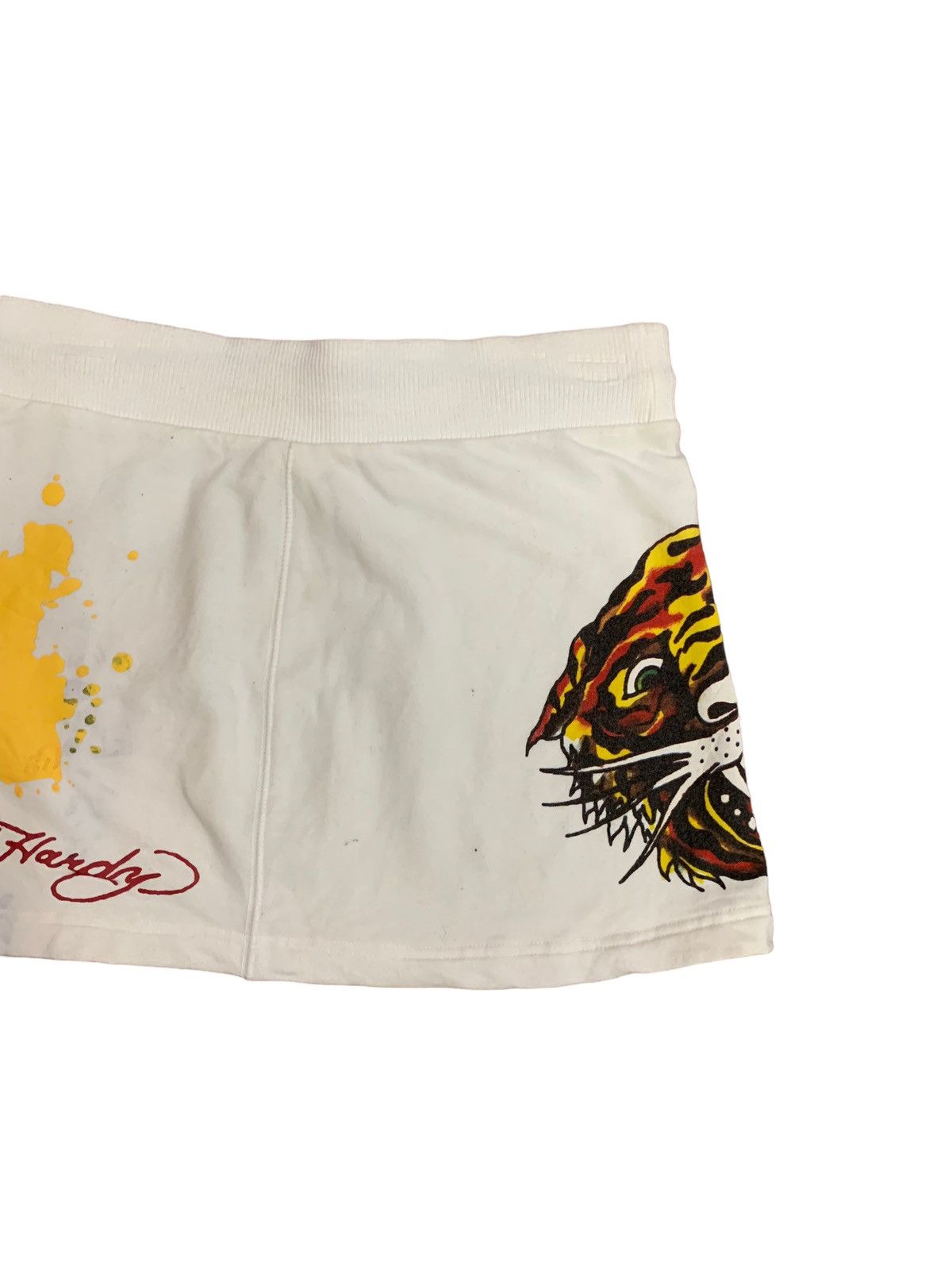 RARE DON ED HARDY DESIGN MINI SKIRT