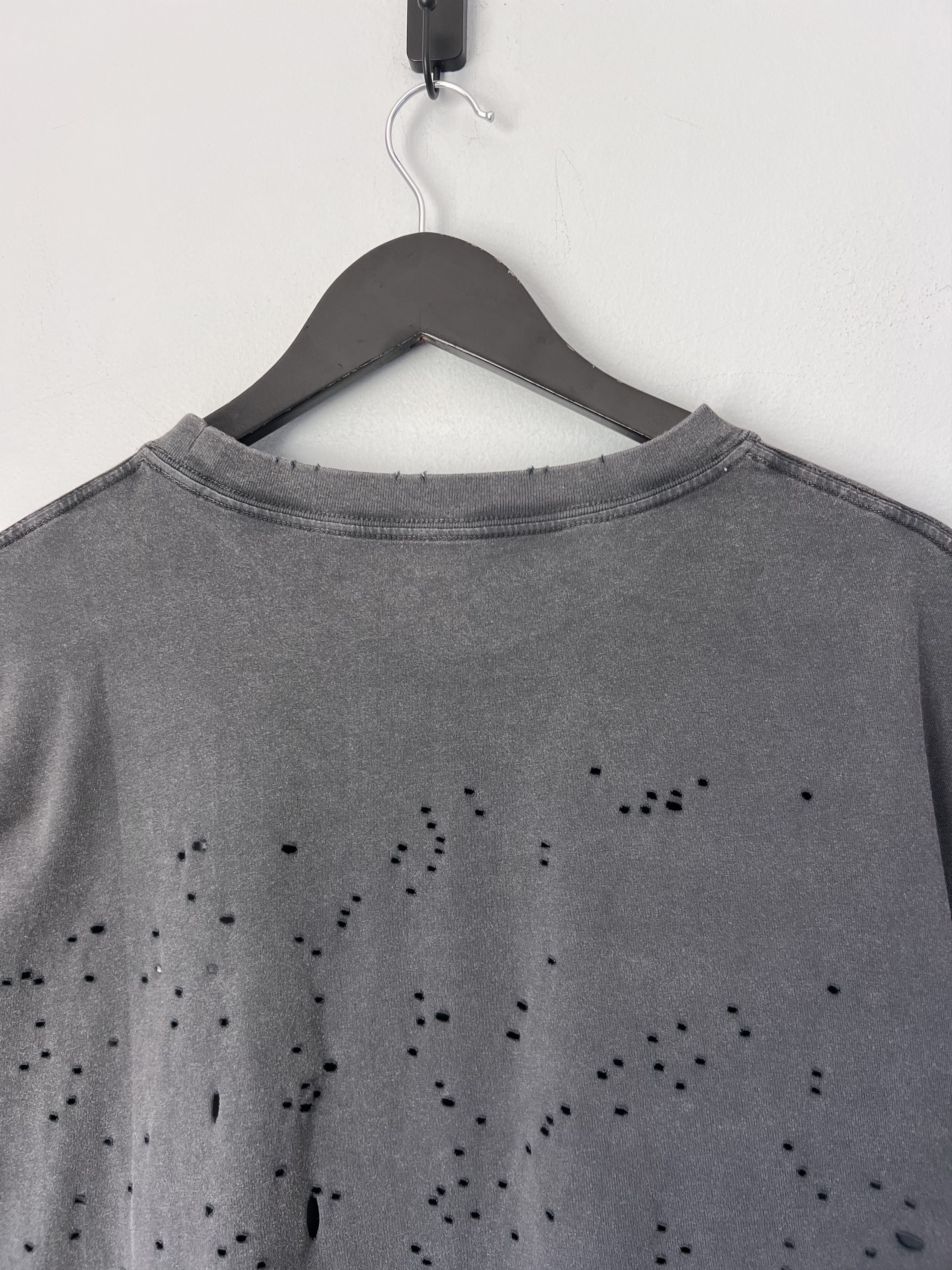 Satisfy Satisfy Running Oversized Text Logo Mothtech Tee in Black Size US M / EU 48-50 / 2 - 6 Thumbnail