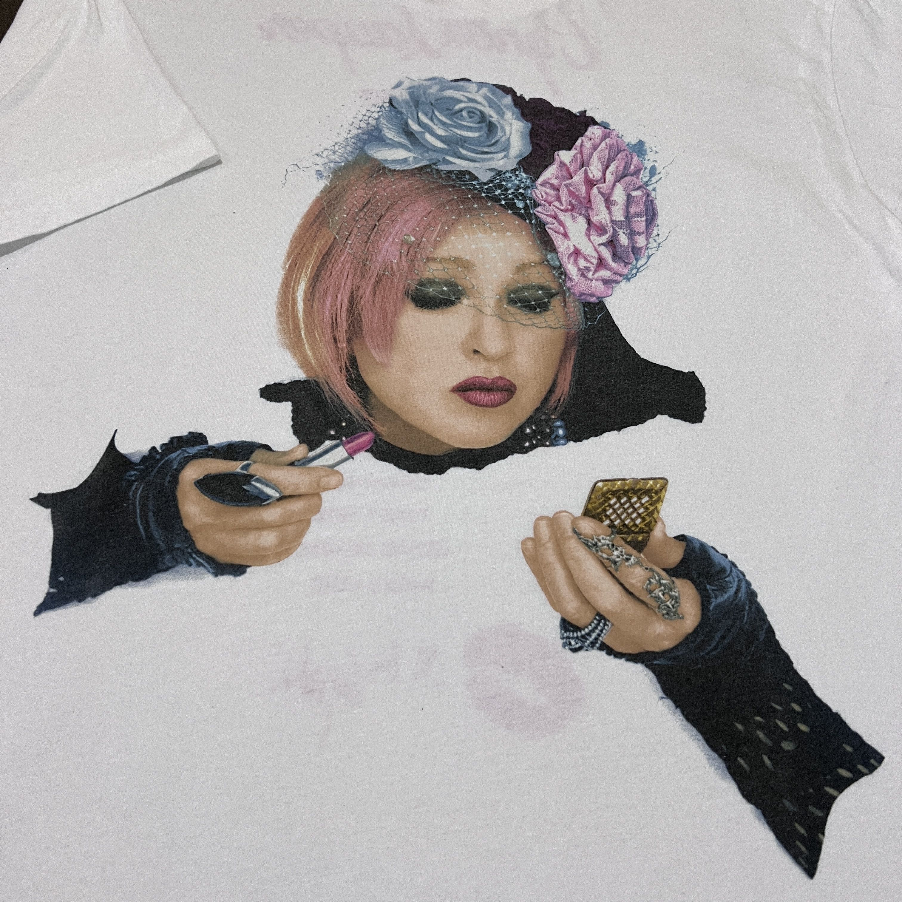Band Tees 2017 Cyndi Lauper Tour Promo Tee Size US L / EU 52-54 / 3 - 2 Thumbnail