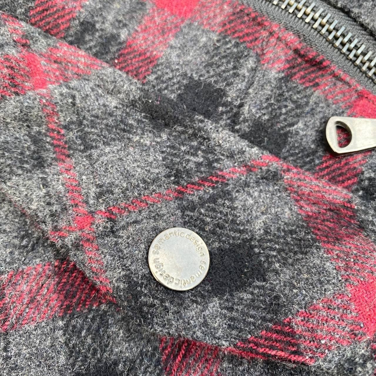If Six Was Nine × Japanese Brand × semanticdesign Vintage Semantic Design Zipper Jacket ifsixwasnine LGB Style Size US L / EU 52-54 / 3 - 8 Thumbnail