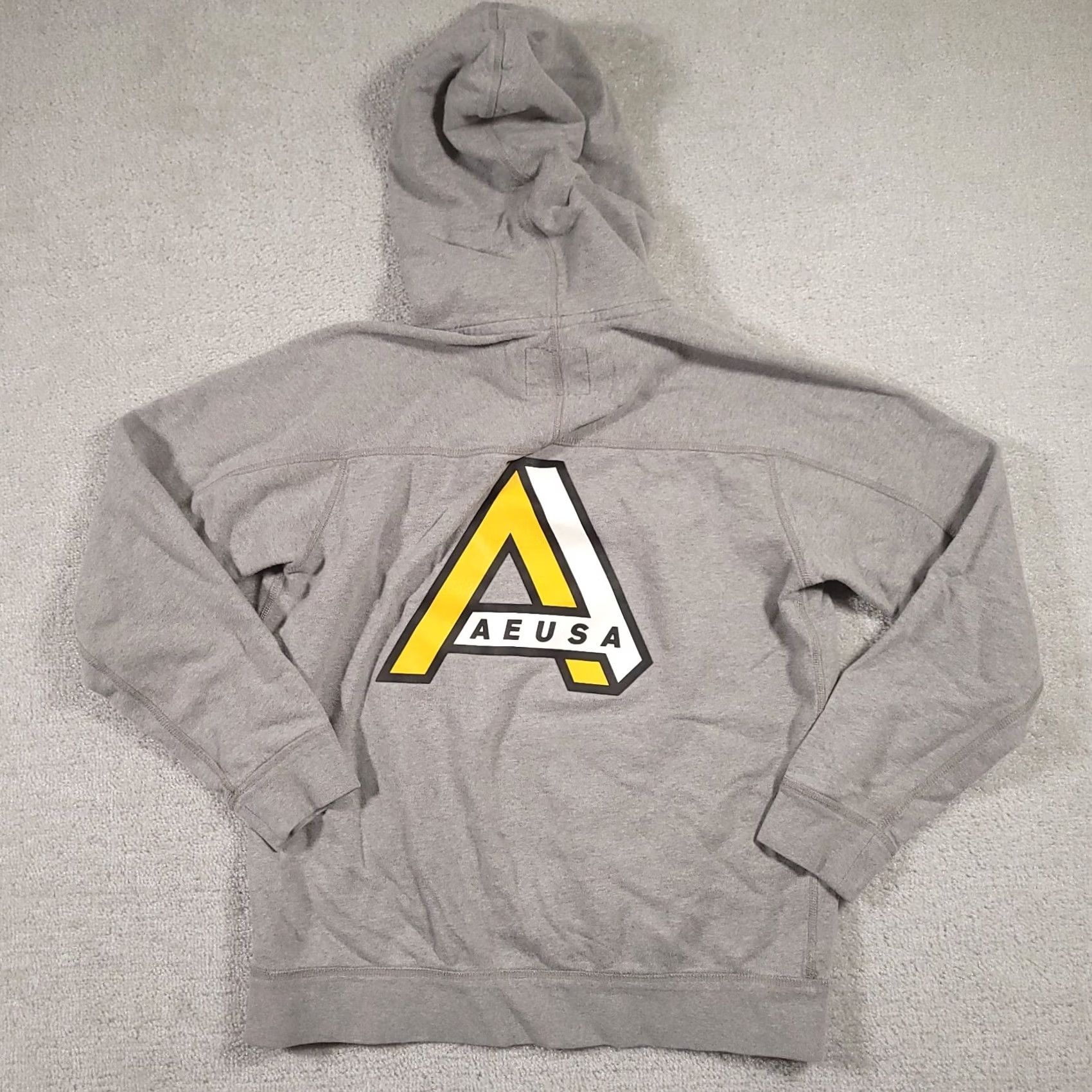 American Eagle Outfitters VINTAGE? No — American Eagle Hoodie Mens Medium Gray Long Sleeve Pullover Sweatshirt Size US M / EU 48-50 / 2 - 7 Thumbnail