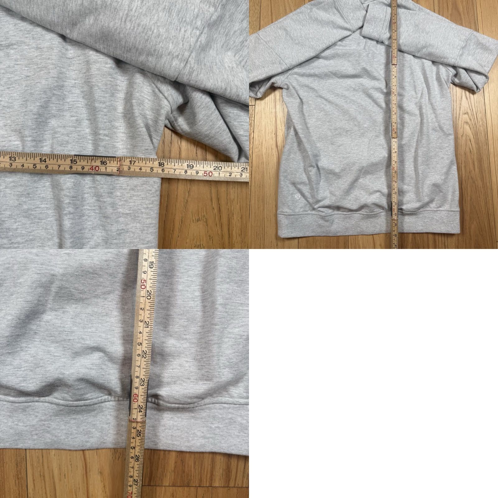 Lululemon Lululemon City Sweat Pullover Hoody Mens Medium Gray Athletic Stretch Hoodie Size US M / EU 48-50 / 2 - 8 Thumbnail