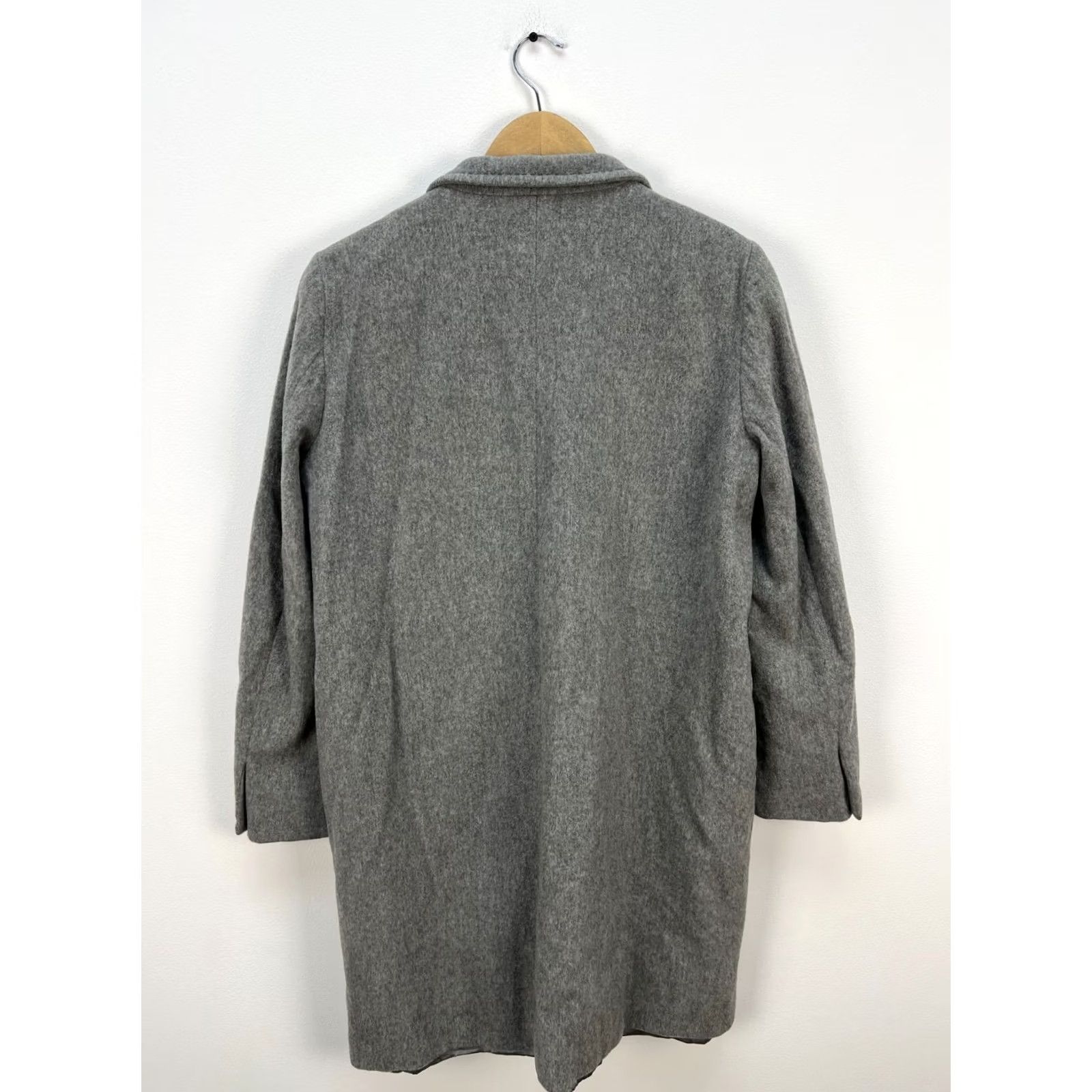 Marella Marella Wool Coat Jacket Ladies UK 12 US 8 Gray Vintage Coat Marella Women Wool Fall Winter Casual Business Size M / US 6-8 / IT 42-44 - 2 Thumbnail