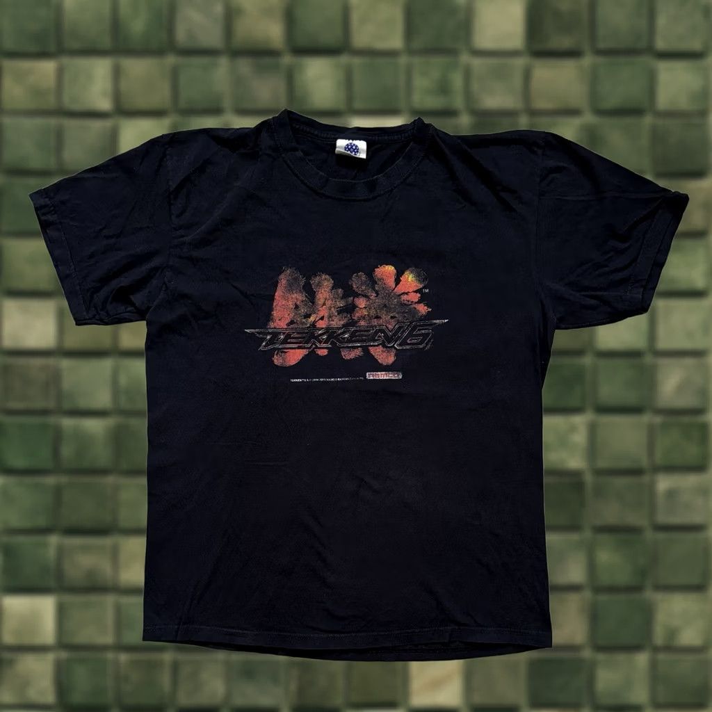 Vintage VINTAGE Tekken 6 Promo Tee T-shirt Bandai Namco Black Large Mens Regular T-Shirt 2009 Size US L / EU 52-54 / 3 - 1 Thumbnail