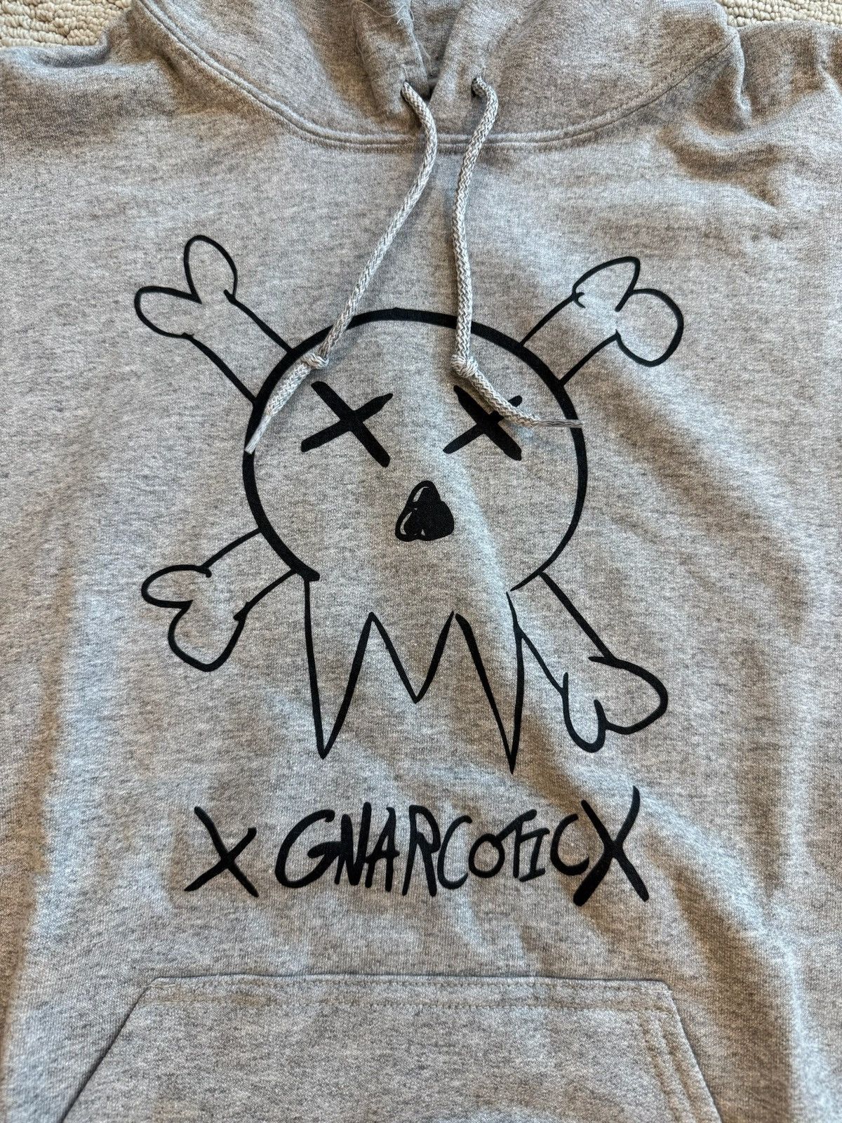 Gnarcotic Gnarcotic Lil Gnar Skull Hoodie Grey Medium Size US M / EU 48-50 / 2 - 2 Thumbnail