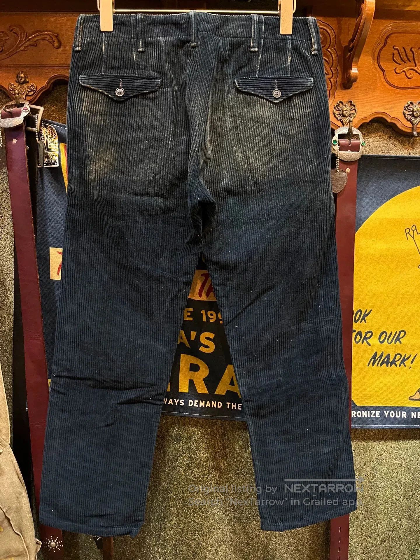 RRL Ralph Lauren RRL Vintage Corduroy Casual Pants. Size US 28 / EU 44 - 2 Thumbnail