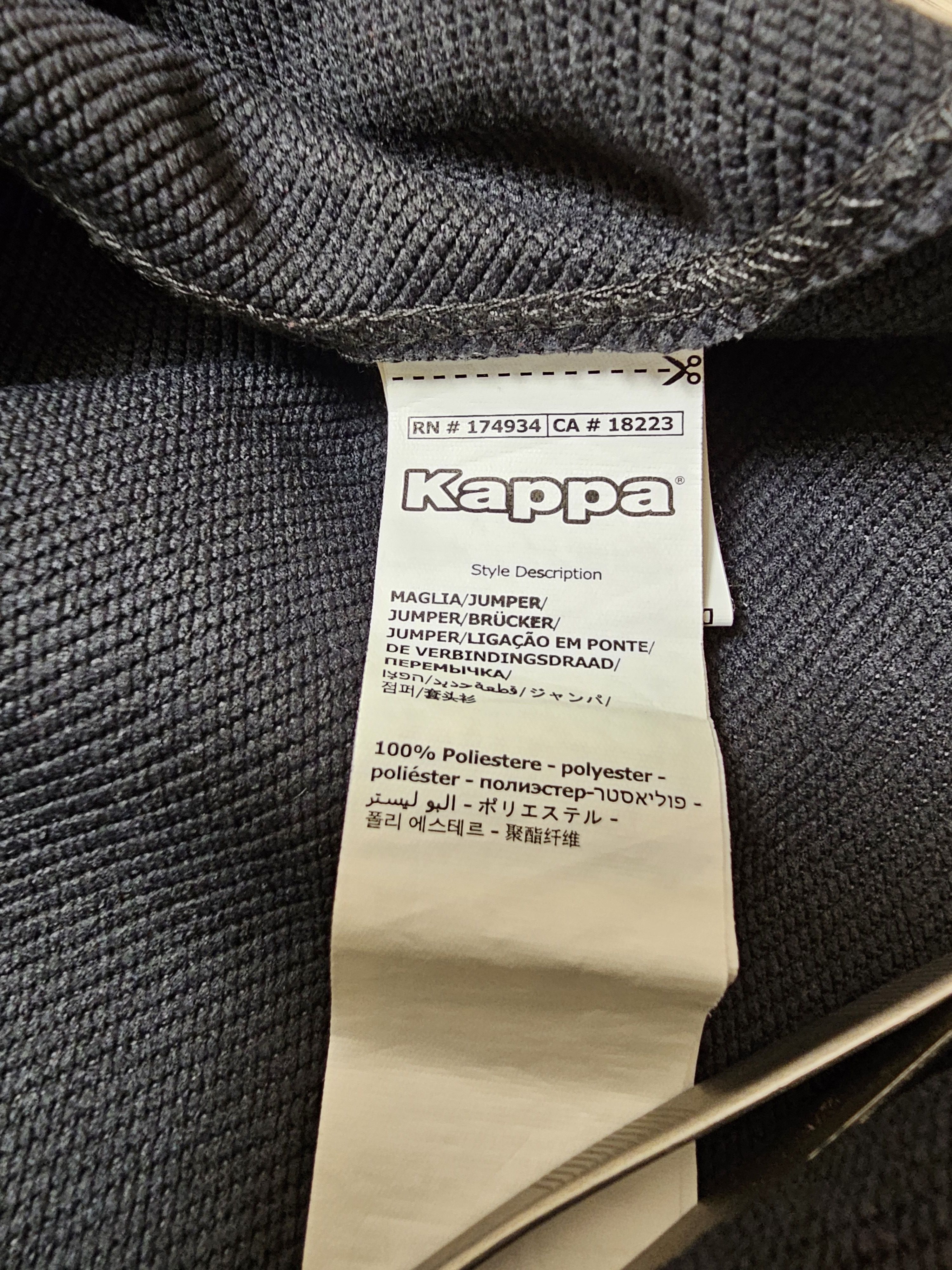 Kappa NAPOLI 2018 PLAYER VERSION FOOTBALL SWEATSHIRT SOCCER Size US M / EU 48-50 / 2 - 9 Thumbnail
