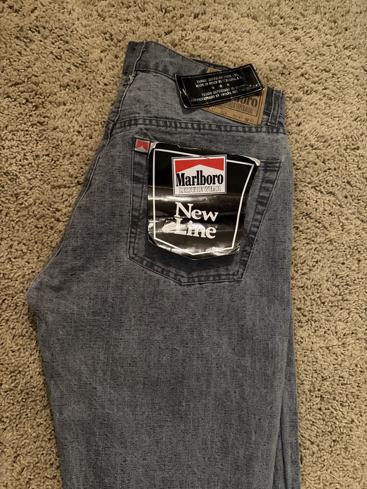 Marlboro Marlboro leisure wear jeans Size US 33 - 1 Thumbnail