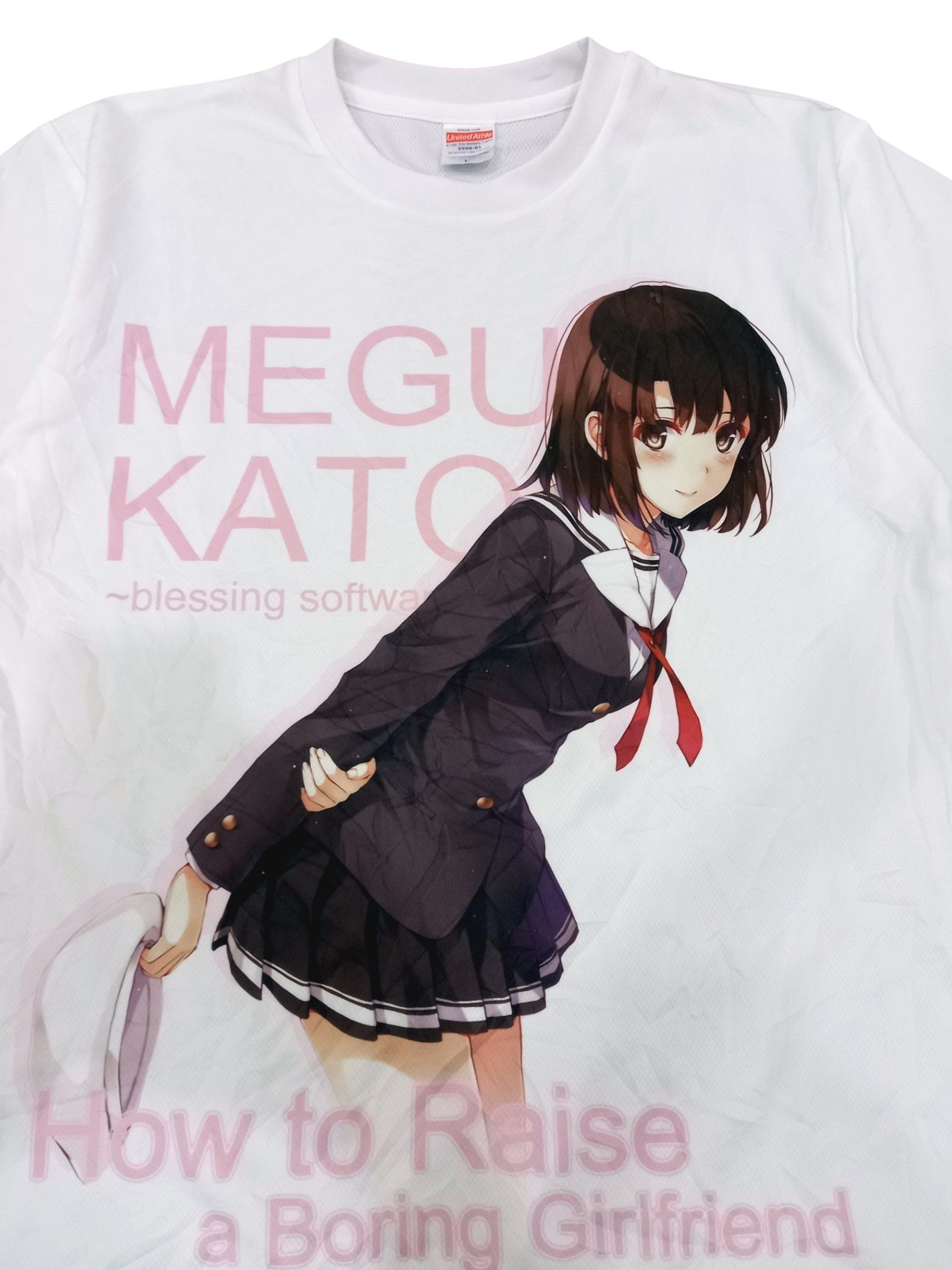 Anime How To Raise a Boring Girlfriend Otaku Anime Manga Tee Size US L / EU 52-54 / 3 - 2 Thumbnail