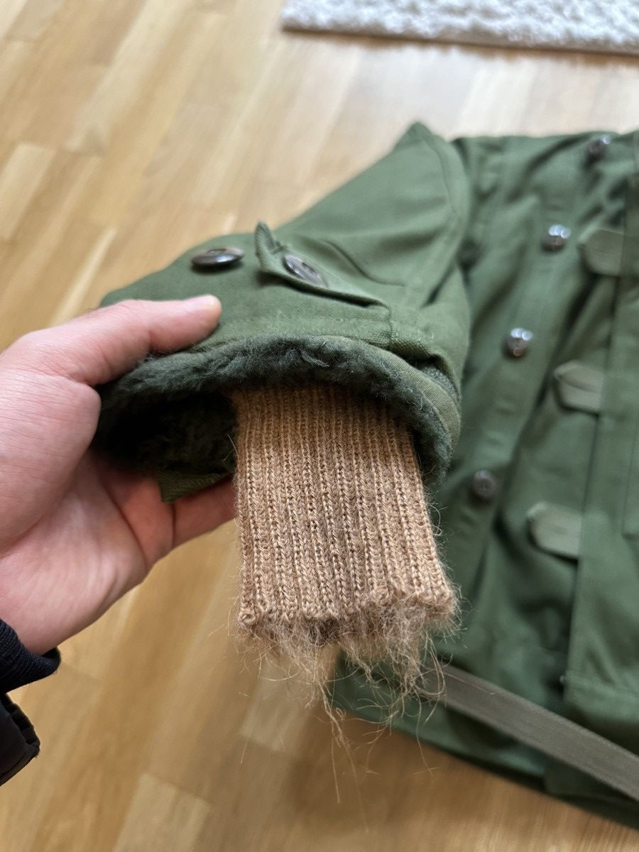 Vintage Swedish Army Motorcycle Jacket 1961 Size US L / EU 52-54 / 3 - 7 Thumbnail