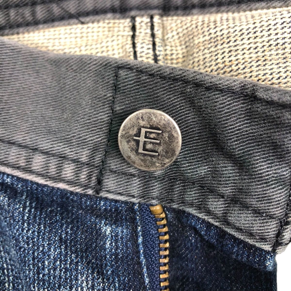 Japanese Brand 📌Vintage Denim Jeans Worker Edwin Size US 31 - 21 Thumbnail