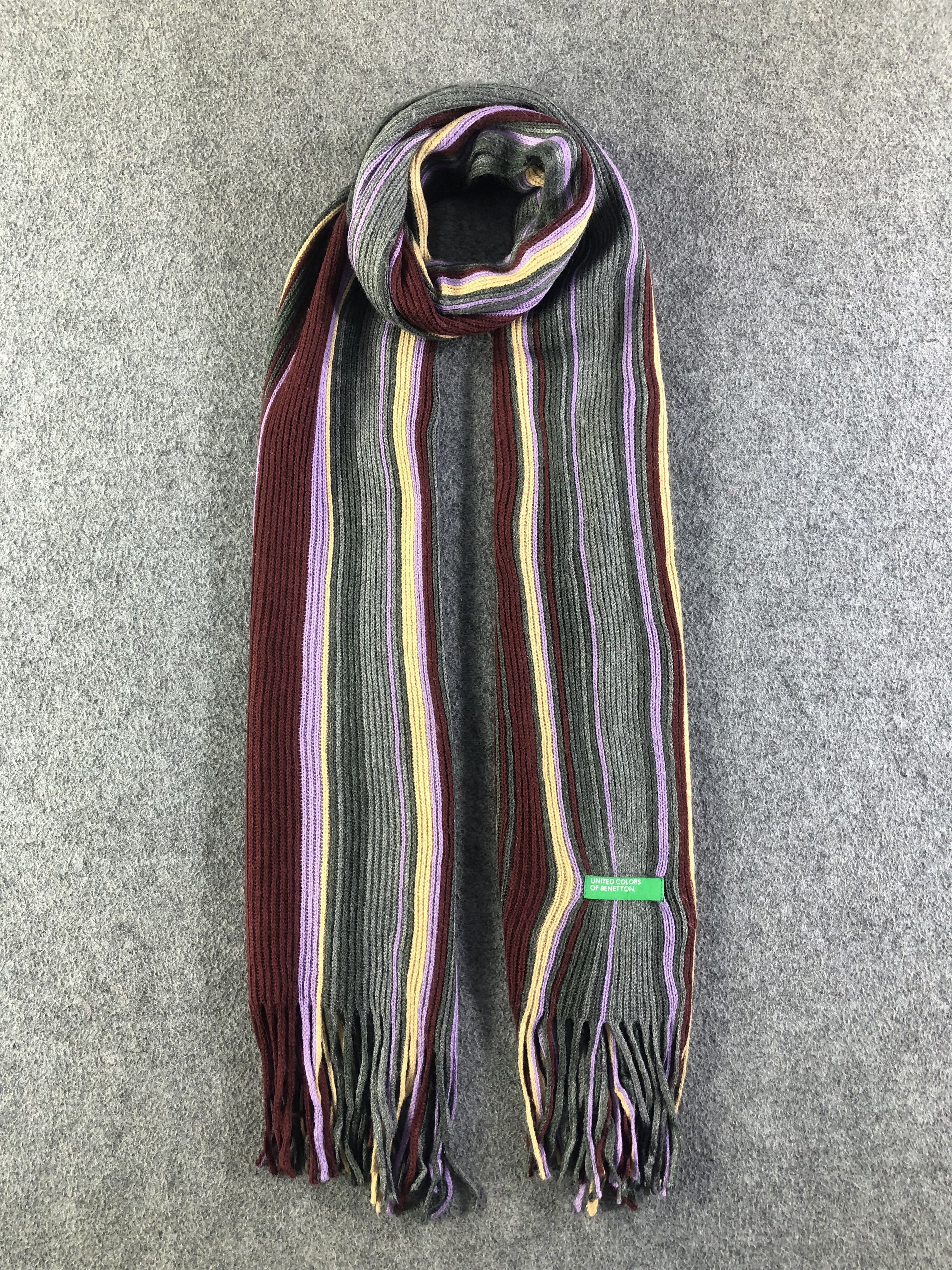 Benetton United Colors Of Benetton Scarf / Muffler / Neckwear SS1272 Size ONE SIZE - 1 Thumbnail