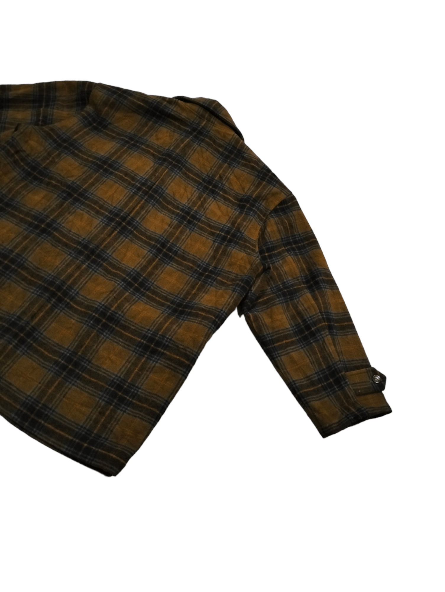 Calvin Klein Calvin Klein Sport Tartan Wool Over Coat Jacket Size US M / EU 48-50 / 2 - 6 Thumbnail