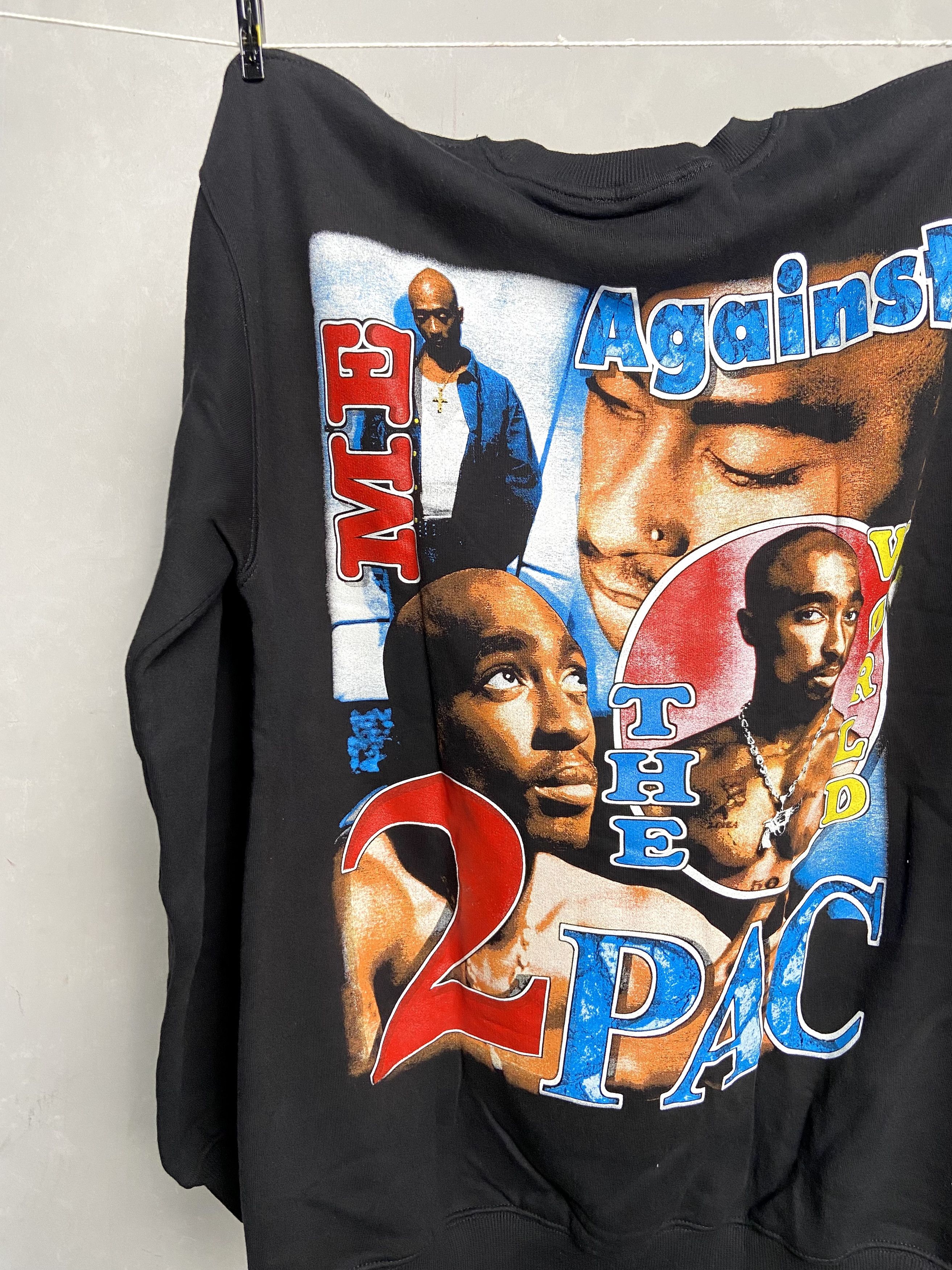 Band Tees × Rap Tees × Vintage Tupac Dear Mama Me Against the World Size US XL / EU 56 / 4 - 4 Thumbnail