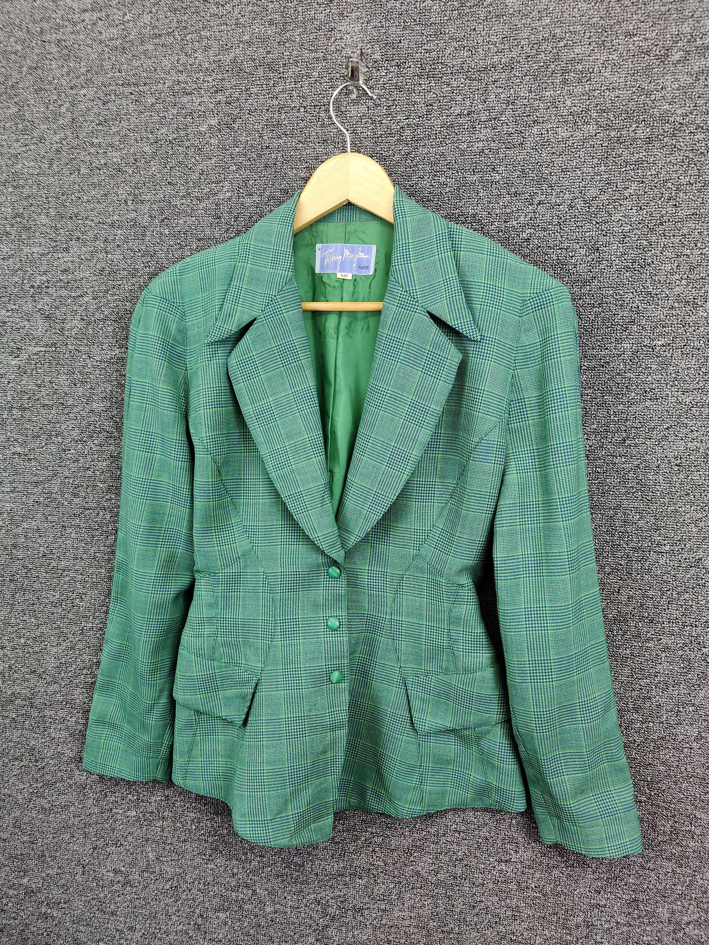 Thierry Mugler Thierry Mugler Paris Wool Blazer Jacket Size S / US 4 / IT 40 - 2 Thumbnail