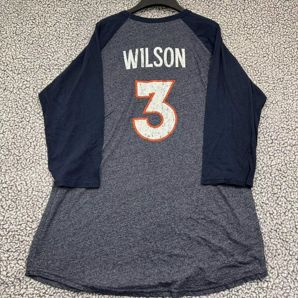 Majestic × Vintage Denver Broncos Shirt Men Majestic 3/4 Sleeve Crew Neck 2XL Size US XXL / EU 58 / 5 - 6 Thumbnail