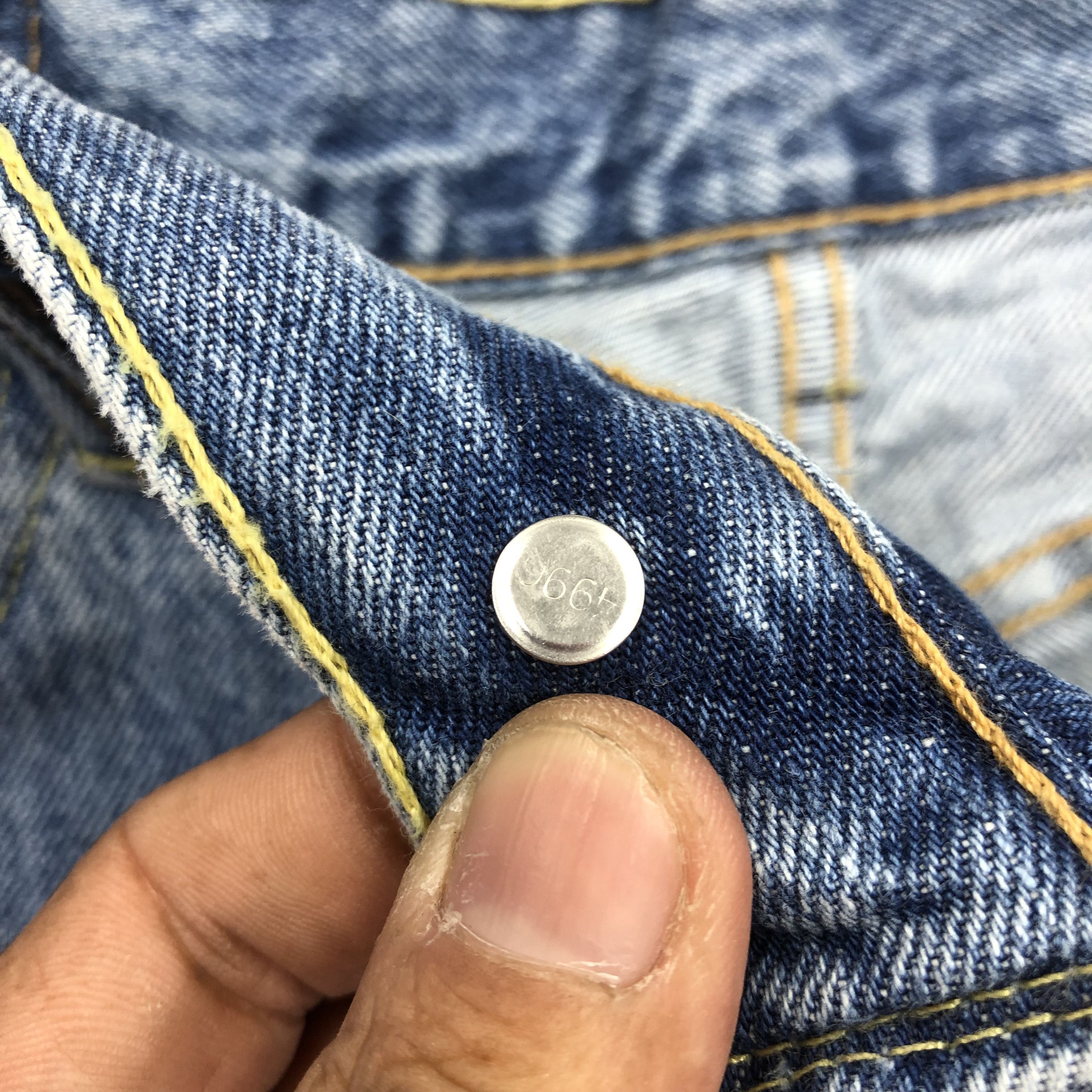 Levi's Vintage Y2K Levi's 517 Flare Jeans Levis Bootcut Faded Denim Size US 30 / EU 46 - 6 Thumbnail
