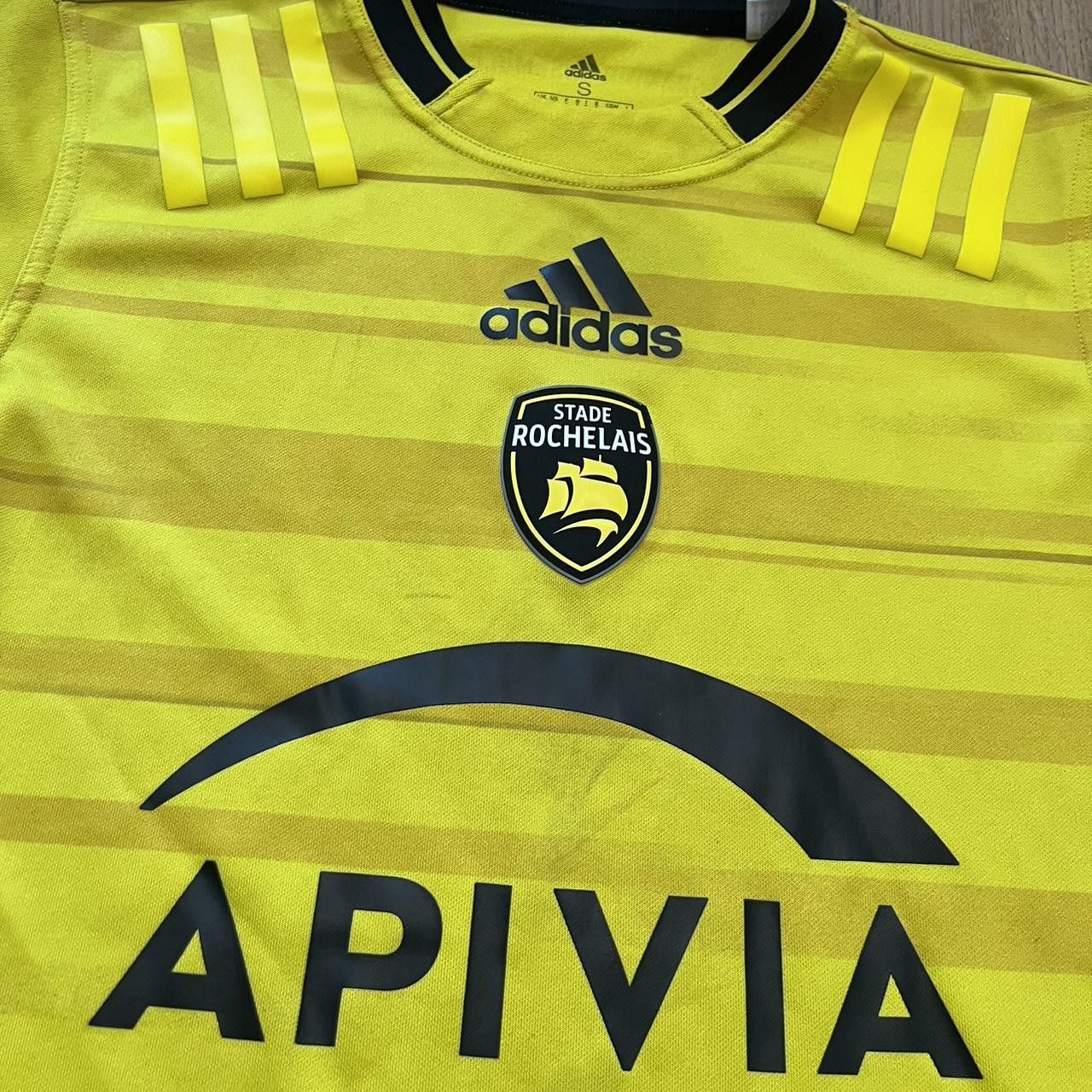 Adidas Stade Rochelais Rugby Adidas football shirt Size US S / EU 44-46 / 1 - 3 Thumbnail