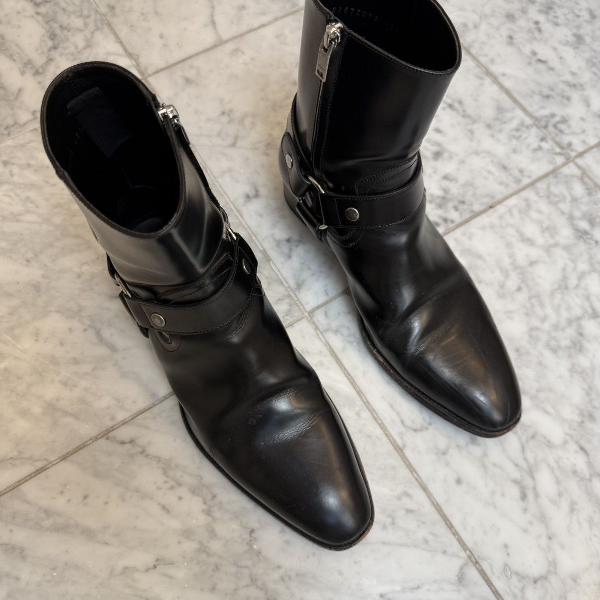 Saint Laurent Paris Saint Laurent Paris Wyatt Harness Boots Size US 9.5 / EU 42-43 - 5 Thumbnail