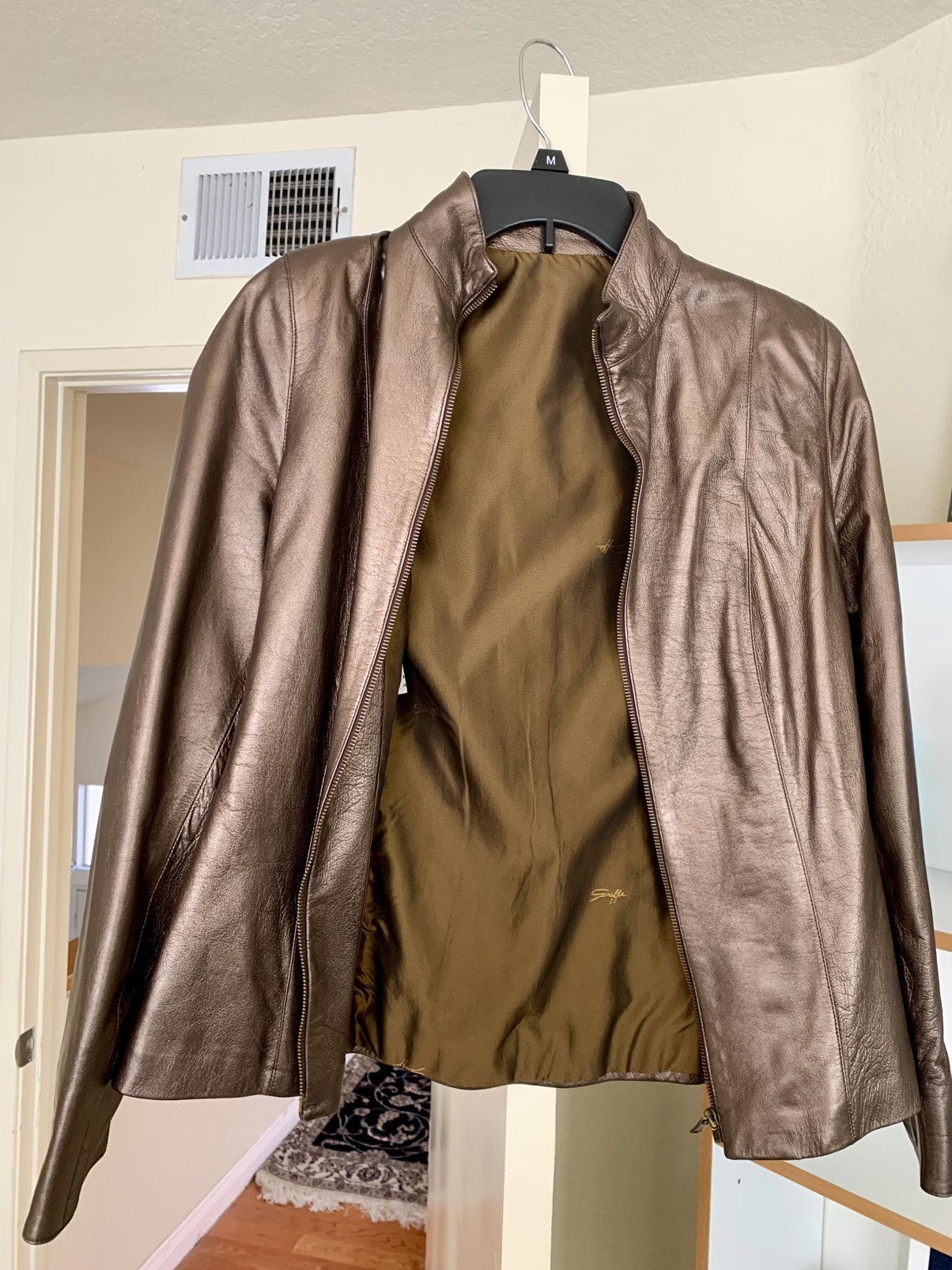 Other Genuine Italian Leather Jacket Size M / US 6-8 / IT 42-44 - 2 Thumbnail