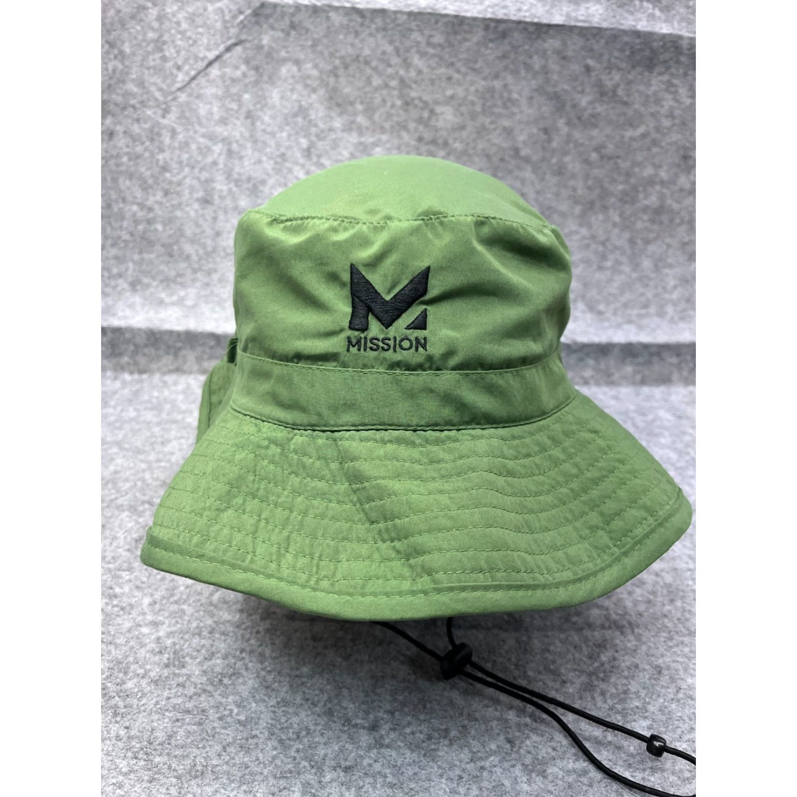 Commission Mission Hat Adult One Size Green Polyester Spandex Bucket Hat Outdoor Hike Camp Travel Casual Workwear Men Mens Size ONE SIZE - 2 Thumbnail