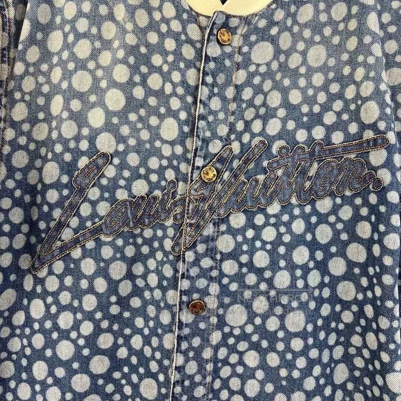 Louis Vuitton Louis Vuitton Yayoi Kusama Co-Branded Denim Polka-Dot Casu Size US S / EU 44-46 / 1 - 6 Thumbnail
