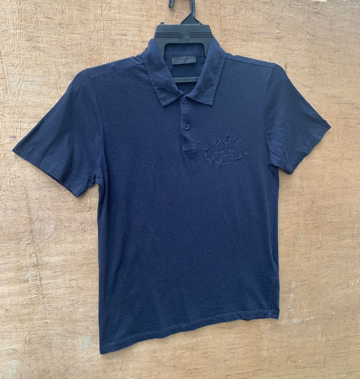 Prada Prada Milano Embroidered Polo Shirt Size US S / EU 44-46 / 1 - 4 Thumbnail
