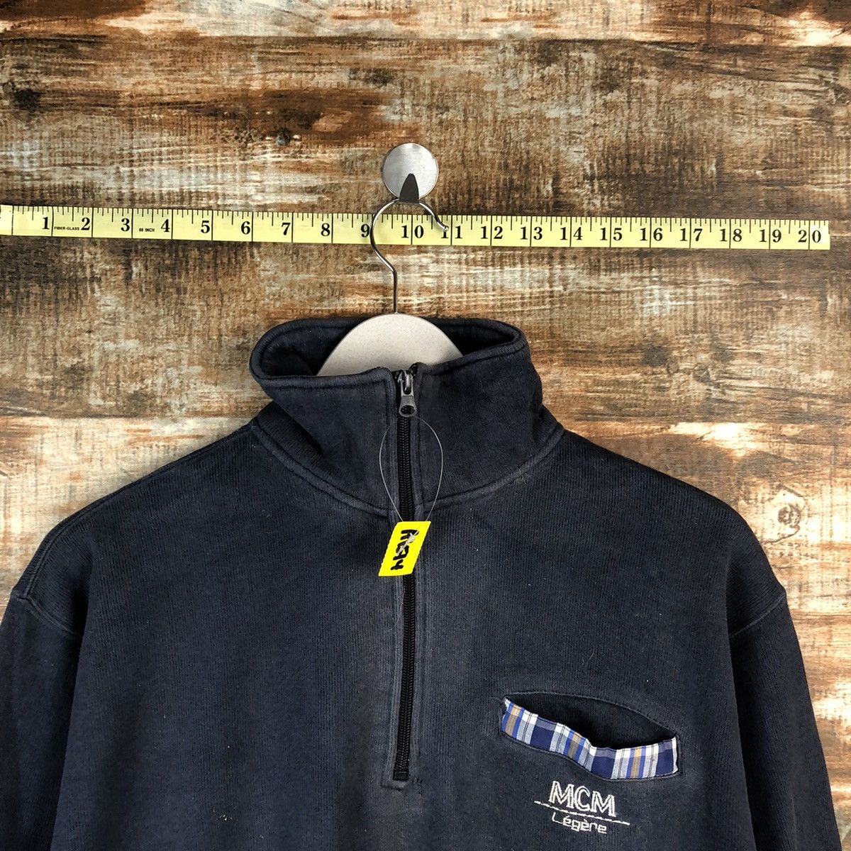 MCM MCM Legere faded Darkblue Sweatshirt vintage #A1514 Size US M / EU 48-50 / 2 - 4 Thumbnail