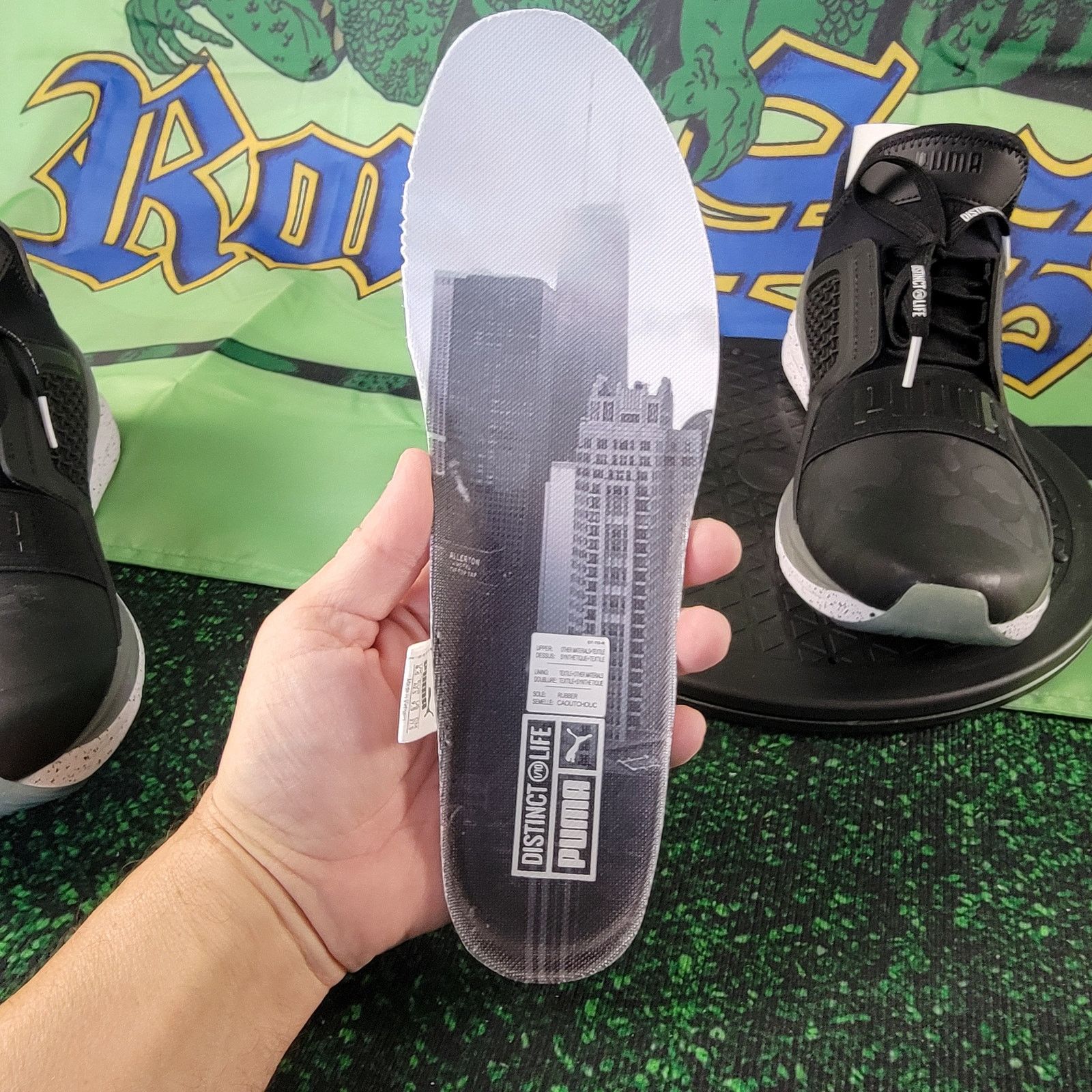 Puma Puma Ignite Limitless Distinct Life Men Black Sneakers 9.5 Size US 9.5 / EU 42-43 - 10 Thumbnail